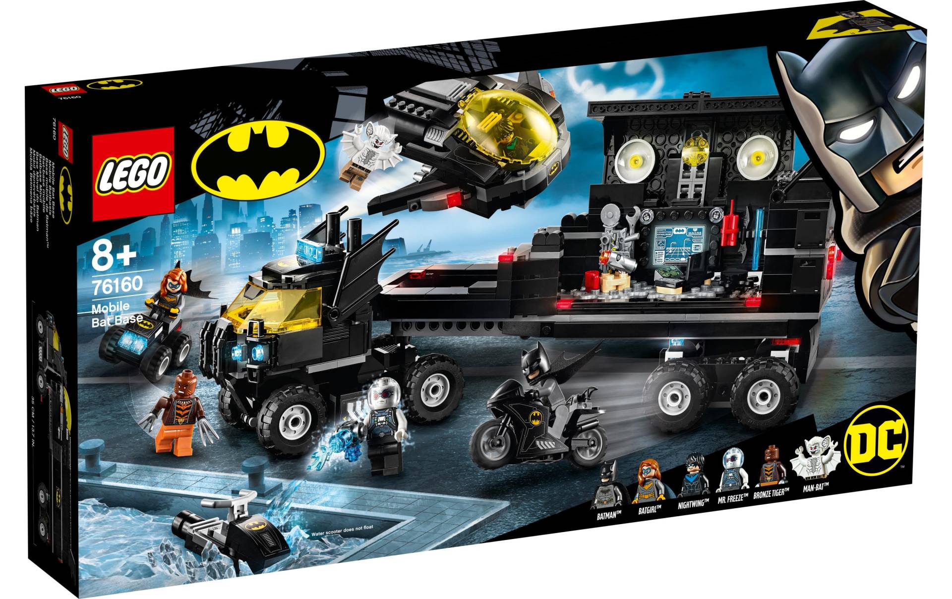 LEGO® Spielbausteine »DC Comics Super Heroes Mobile Batbasis 76160«, (743 St.) von lego®