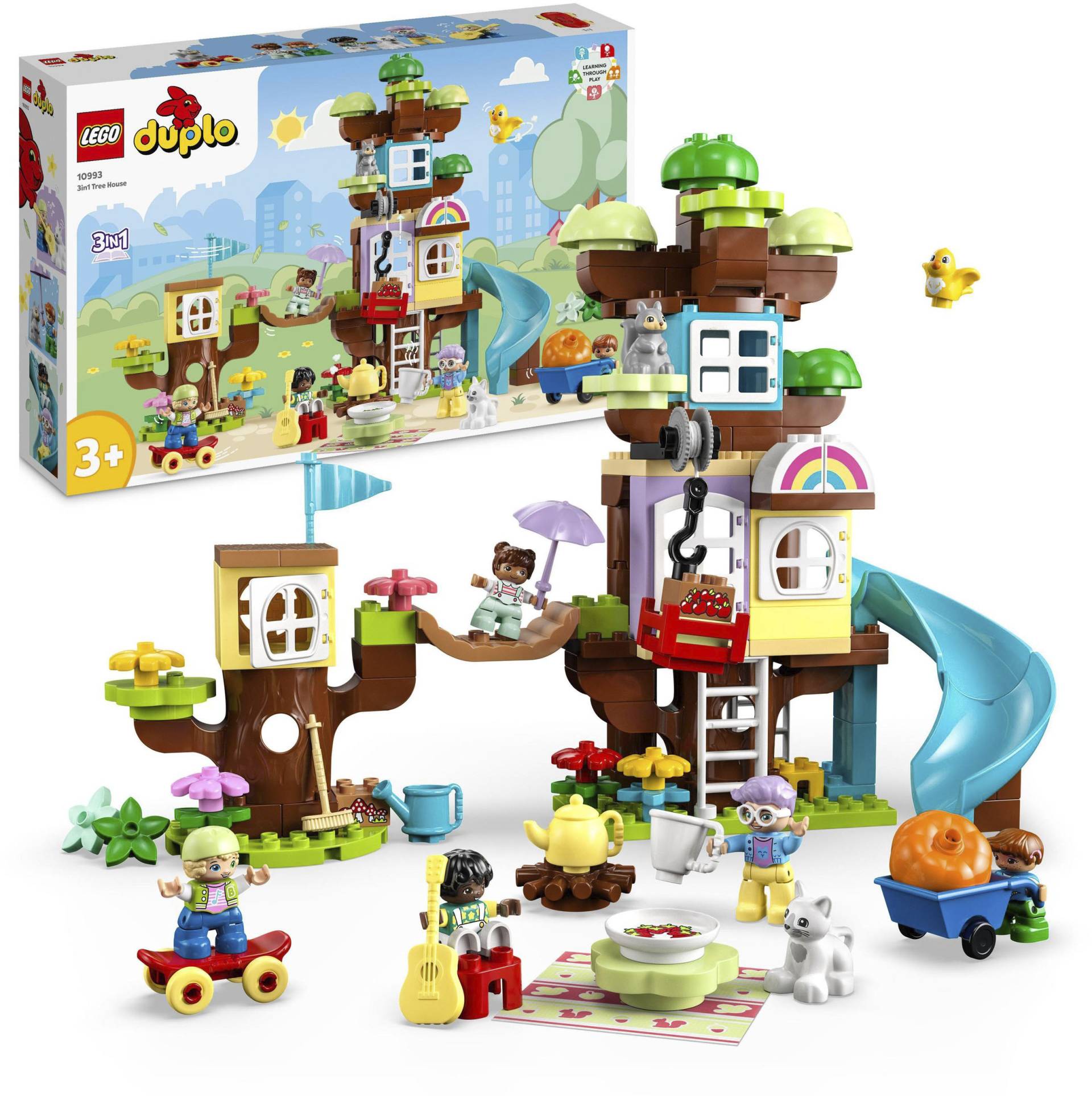 LEGO® Konstruktionsspielsteine »3in1 Baumhaus (10993), LEGO® DUPLO Town«, (126 St.) von lego®