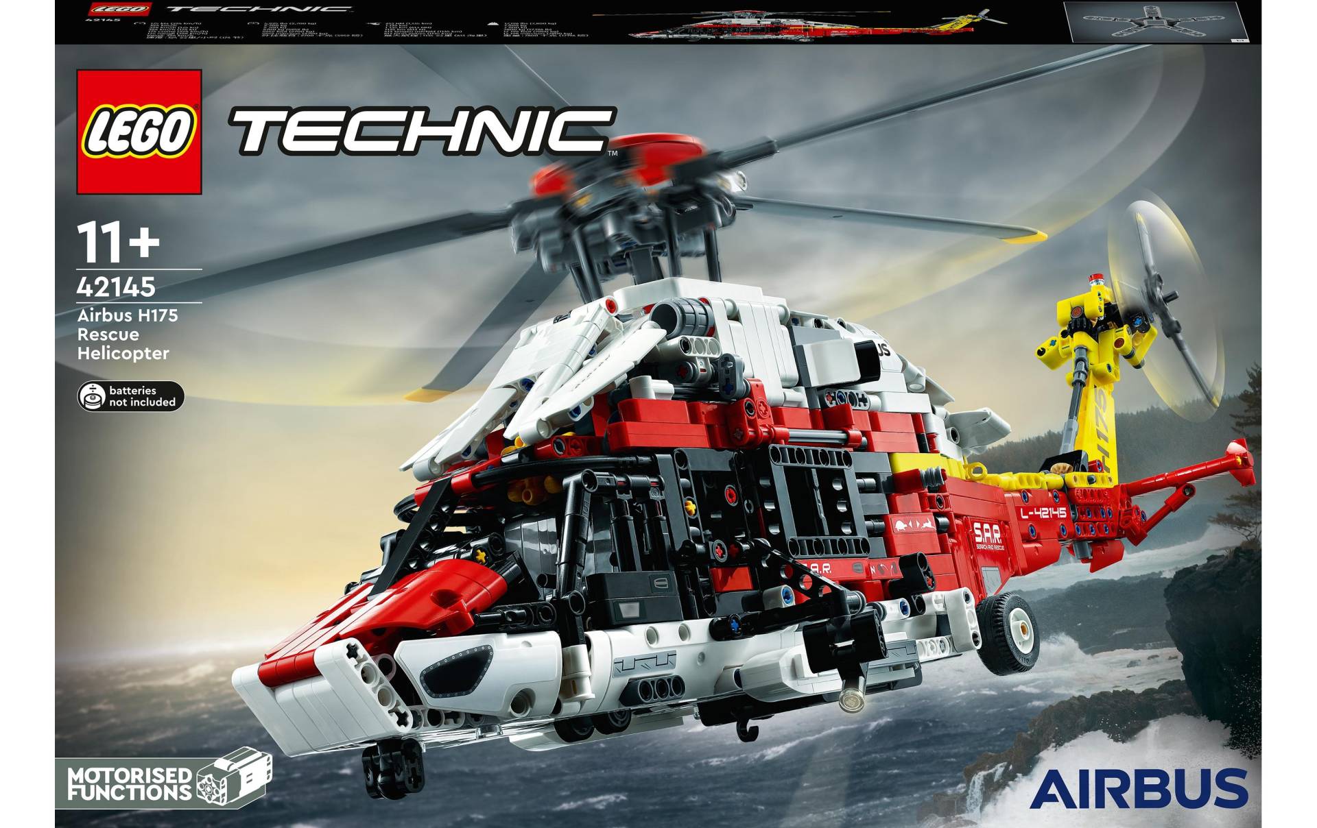 LEGO® Konstruktionsspielsteine »Airbus H175«, (2001 St.) von lego®