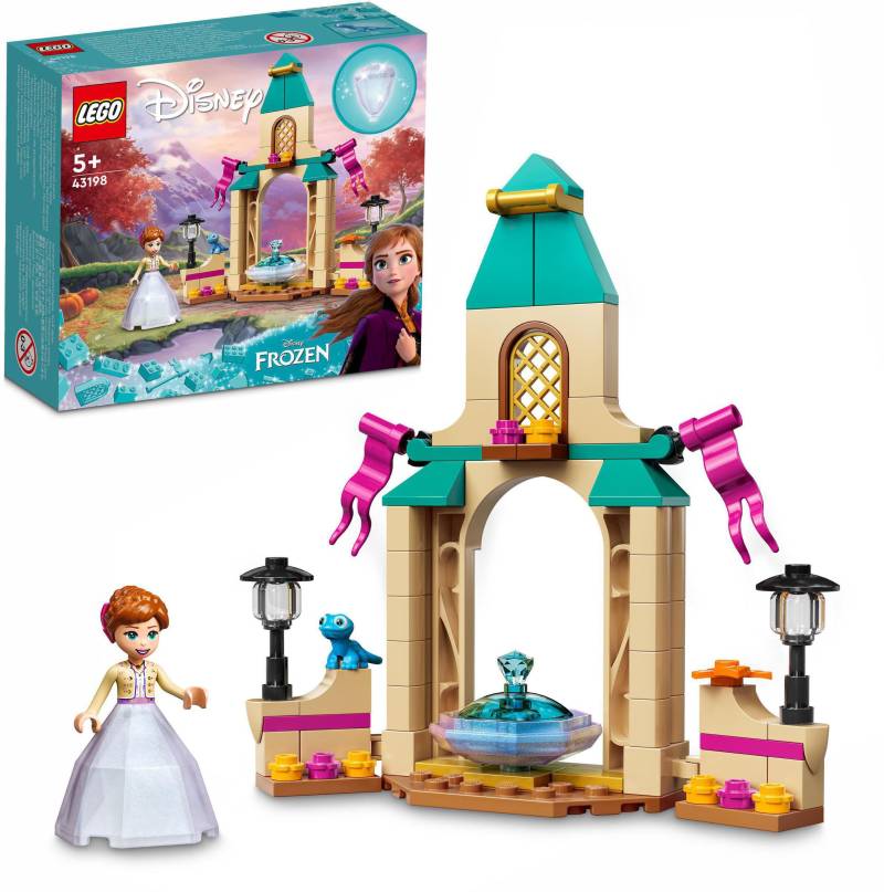 LEGO® Konstruktionsspielsteine »Annas Schlosshof (43198), LEGO® Disney«, (74 St.) von lego®