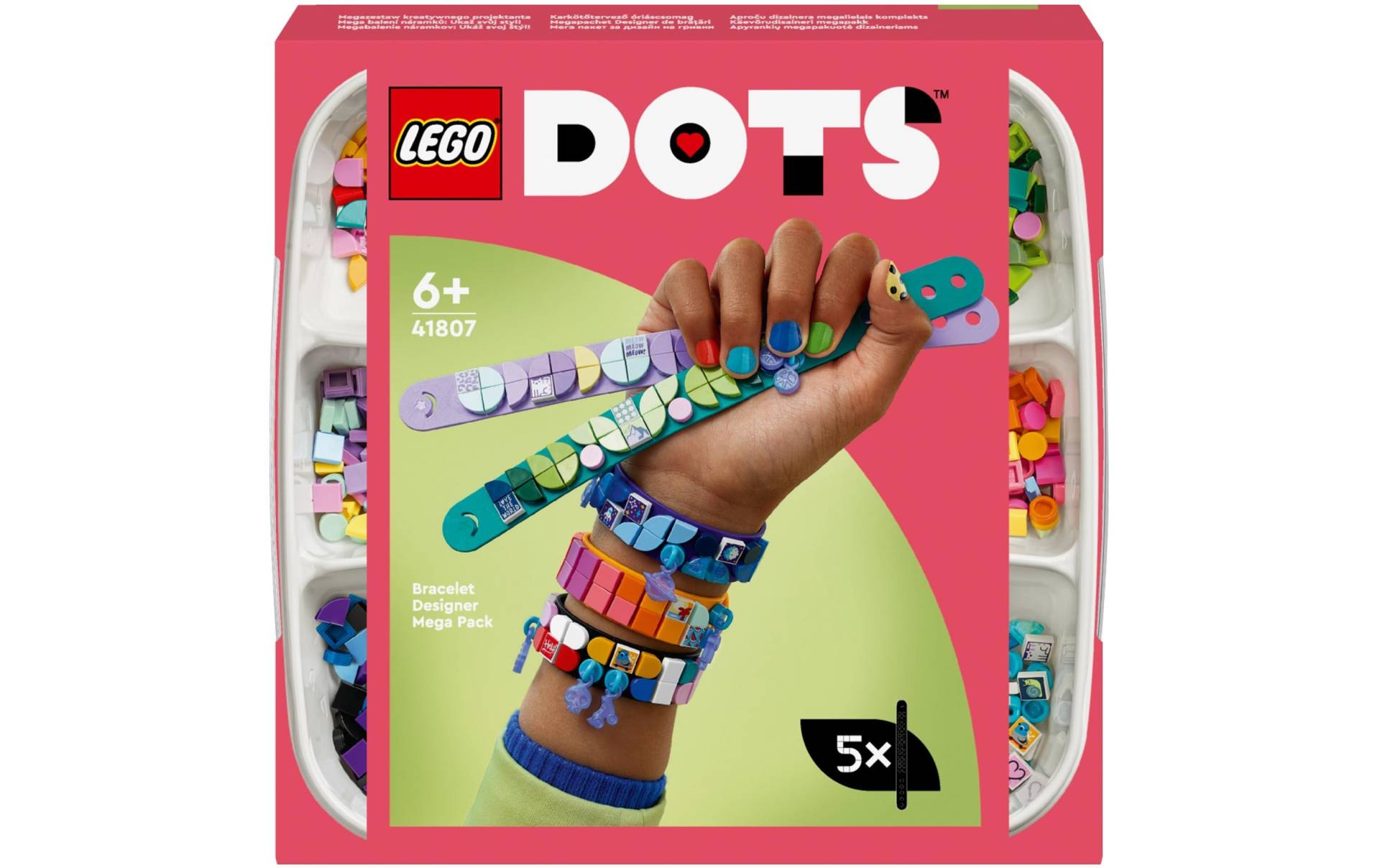 LEGO® Konstruktionsspielsteine »Armbanddesign Kreativset«, (388 St.) von lego®