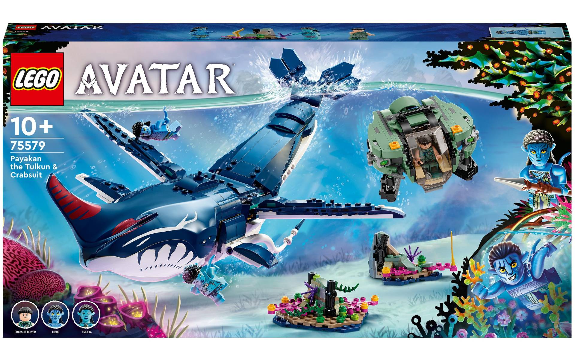 LEGO® Konstruktionsspielsteine »Avatar Payakan der Tulkun und Krabbenzug«, (761 St.) von lego®