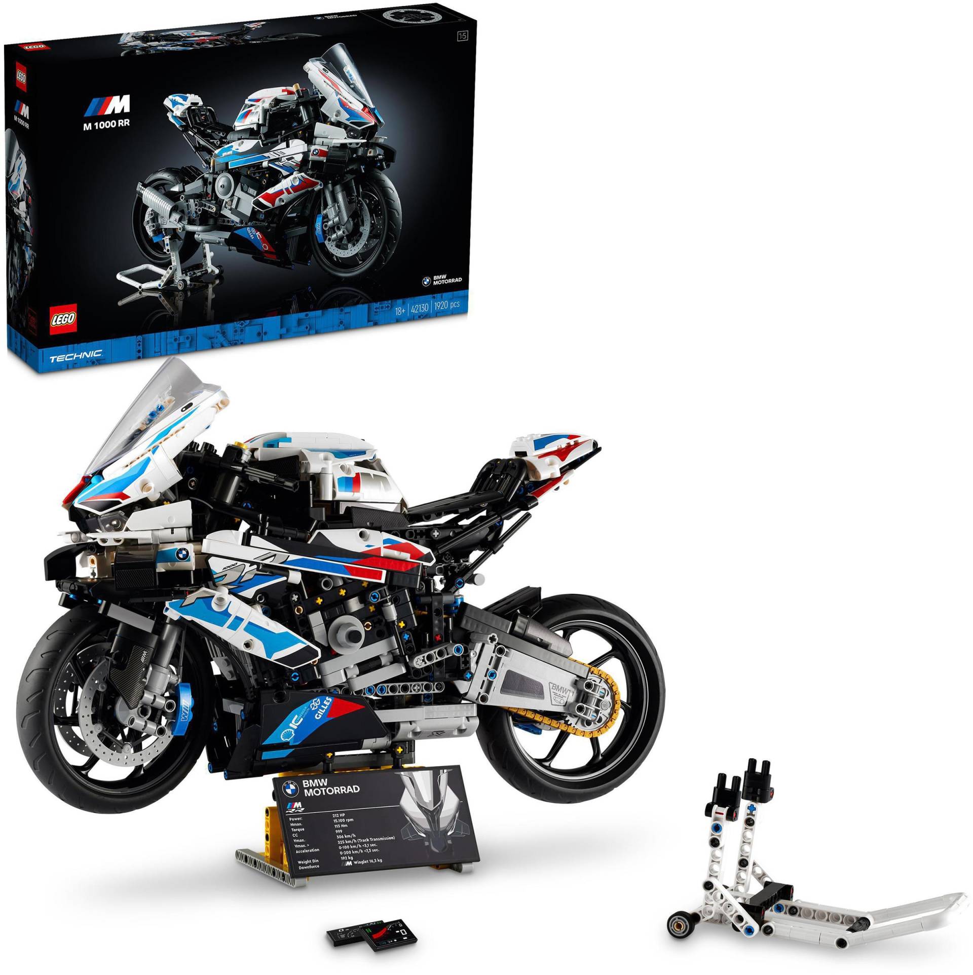 LEGO® Konstruktionsspielsteine »BMW M 1000 RR (42130), LEGO® Technic«, (1920 St.) von lego®