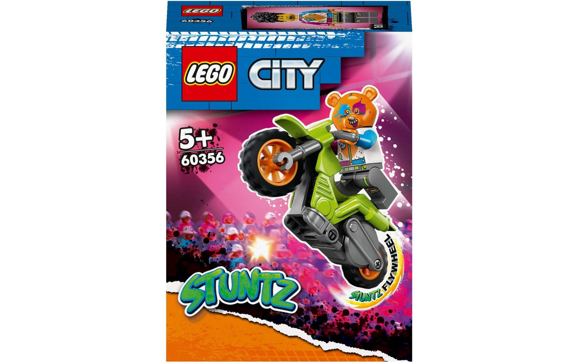 LEGO® Konstruktionsspielsteine »Bären-Stuntbike«, (10 St.) von lego®