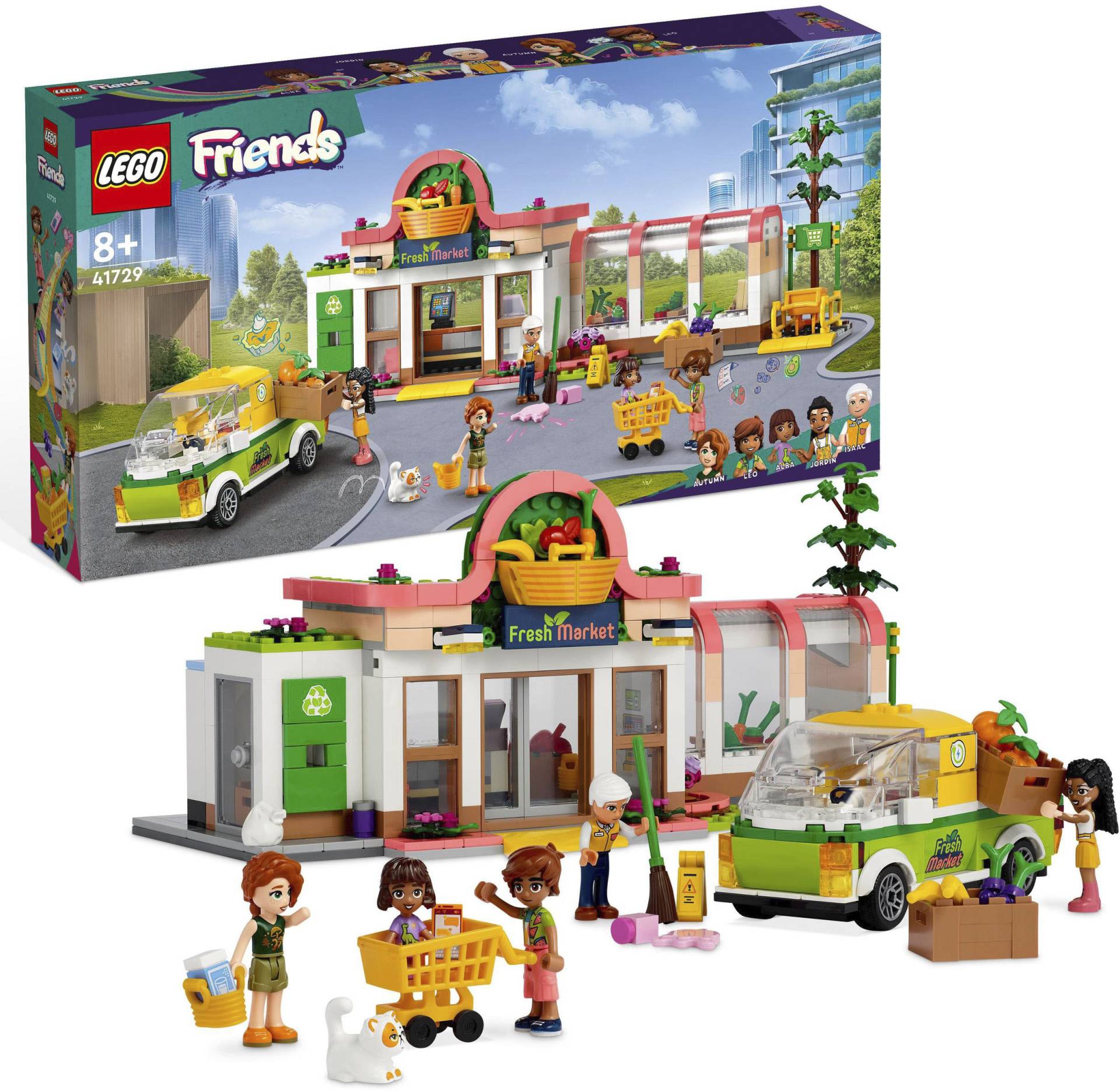 LEGO® Konstruktionsspielsteine »Bio-Laden (41729), LEGO® Friends«, (830 St.) von lego®