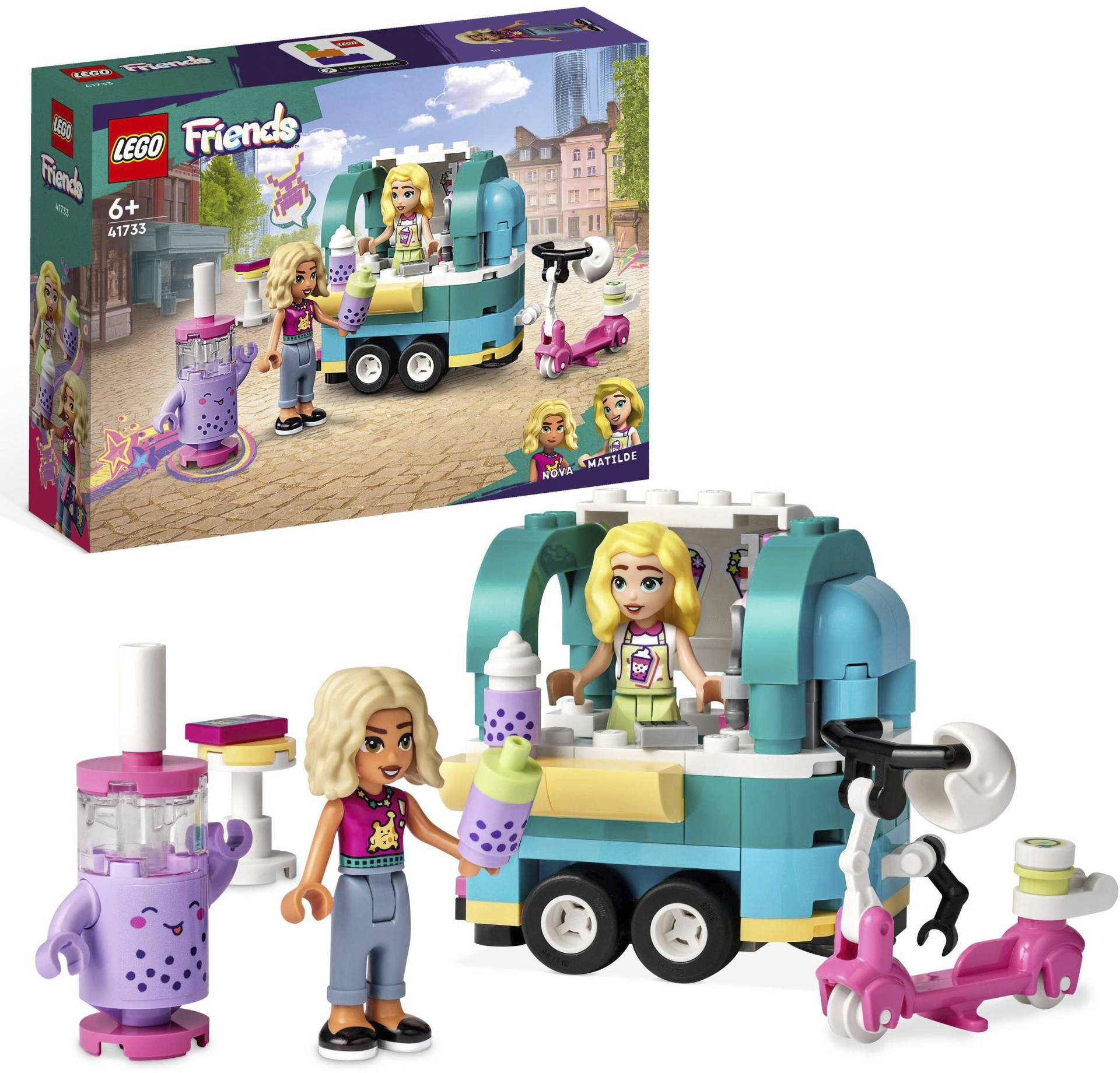 LEGO® Konstruktionsspielsteine »Bubble-Tea-Mobil (41733), LEGO® Friends«, (109 St.) von lego®