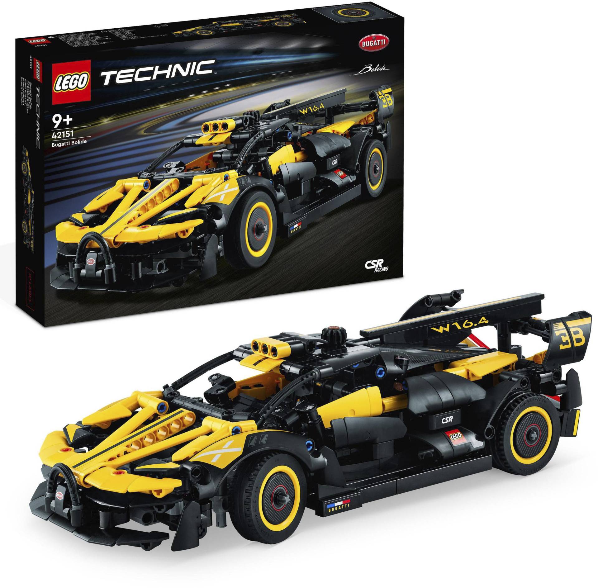LEGO® Konstruktionsspielsteine »Bugatti-Bolide (42151), LEGO® Technic«, (905 St.) von lego®