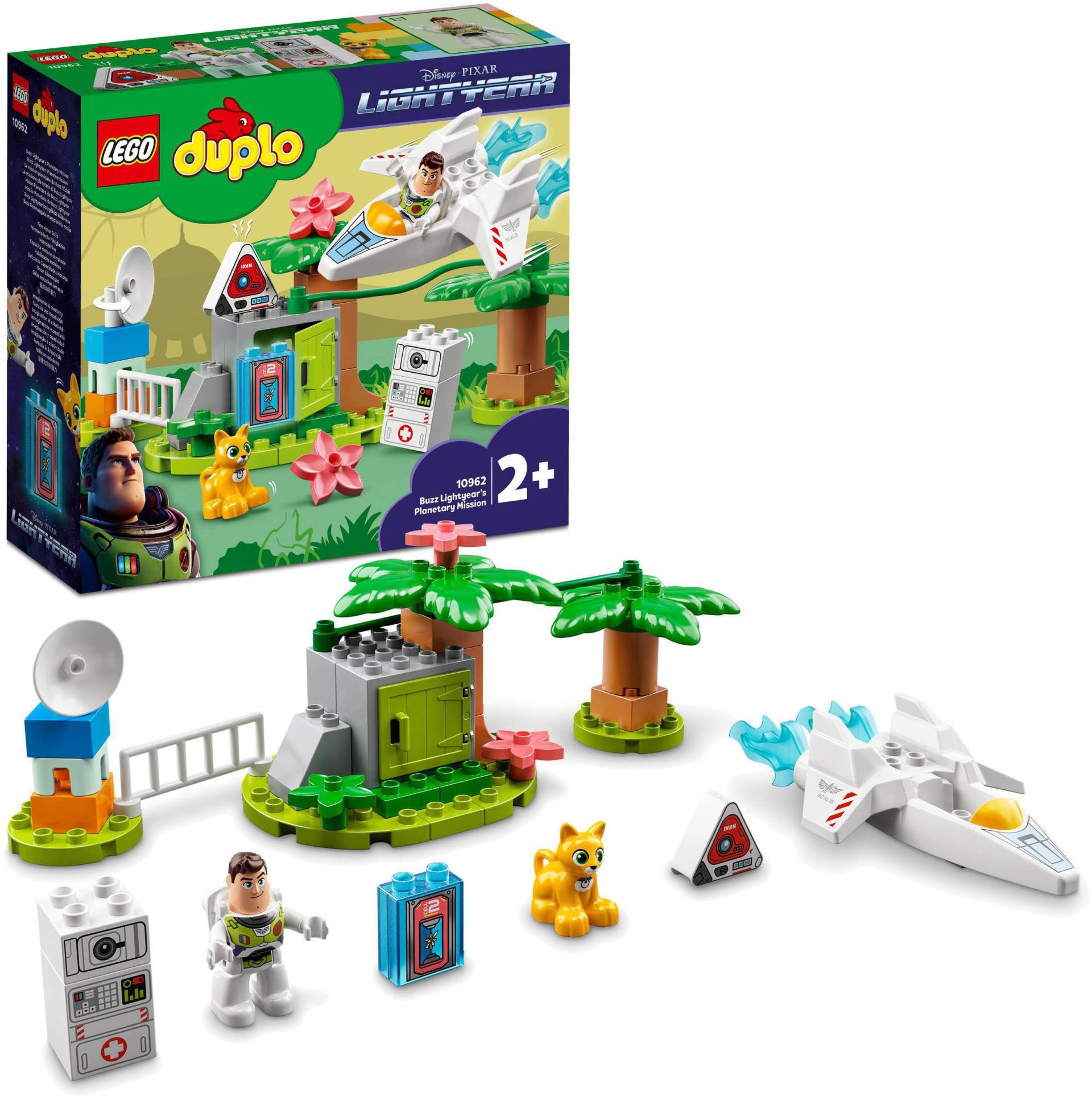 LEGO® Konstruktionsspielsteine »Buzz Lightyears Planetenmission (10962), LEGO® DUPLO Disney and Pixar«, (37 St.) von lego®