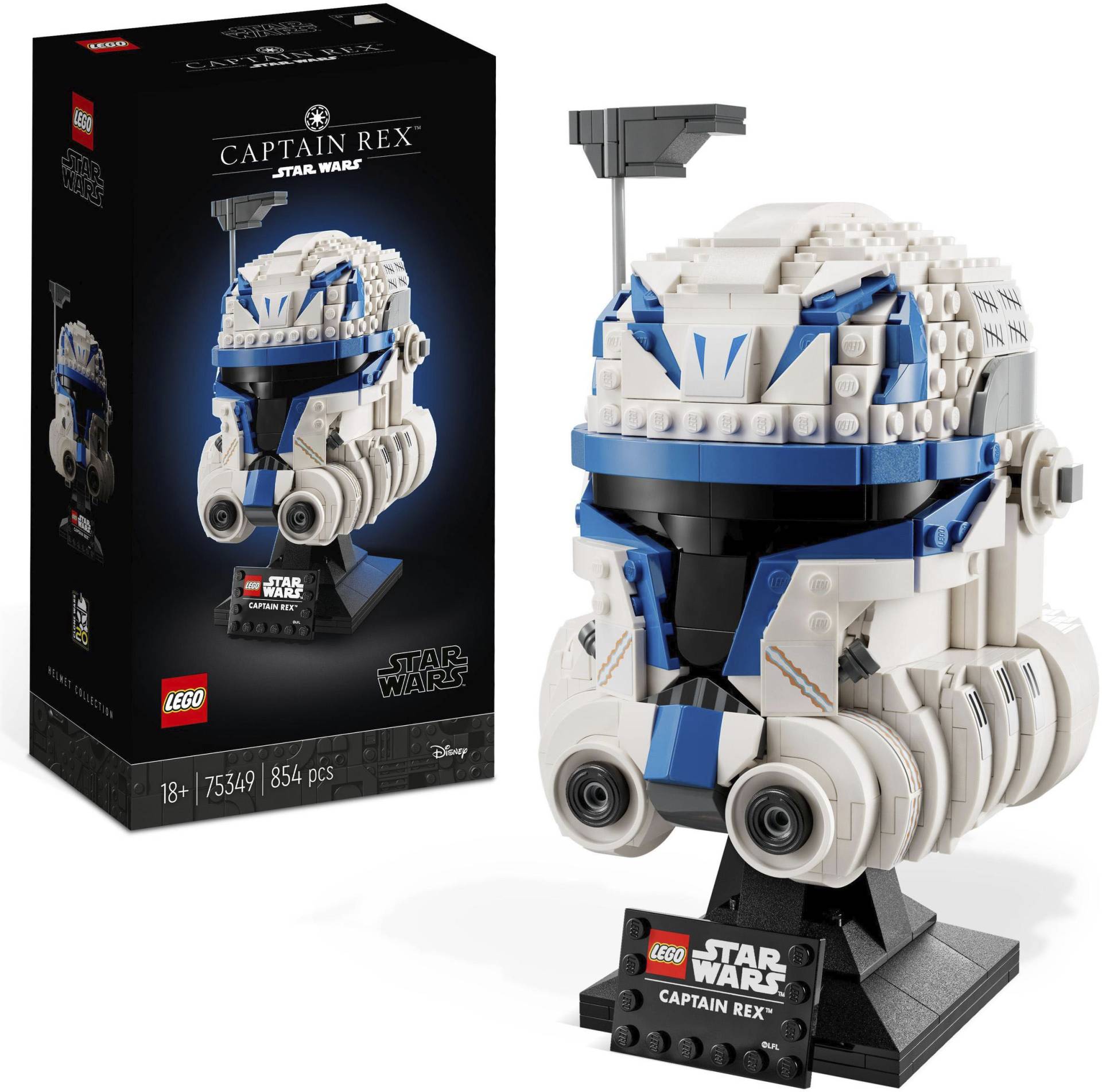 LEGO® Konstruktionsspielsteine »Captain Rex™ Helm (75349), LEGO® Star Wars™«, (854 St.) von lego®