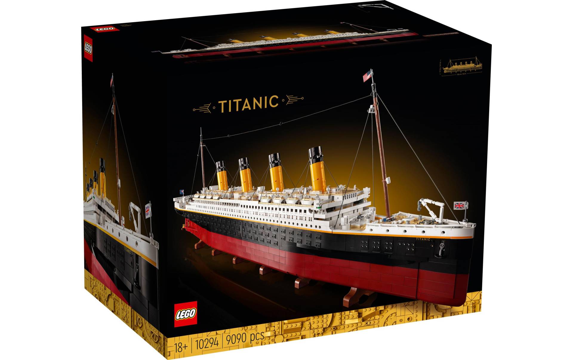 LEGO® Konstruktionsspielsteine »Creator Expert Titanic«, (9090 St.) von lego®