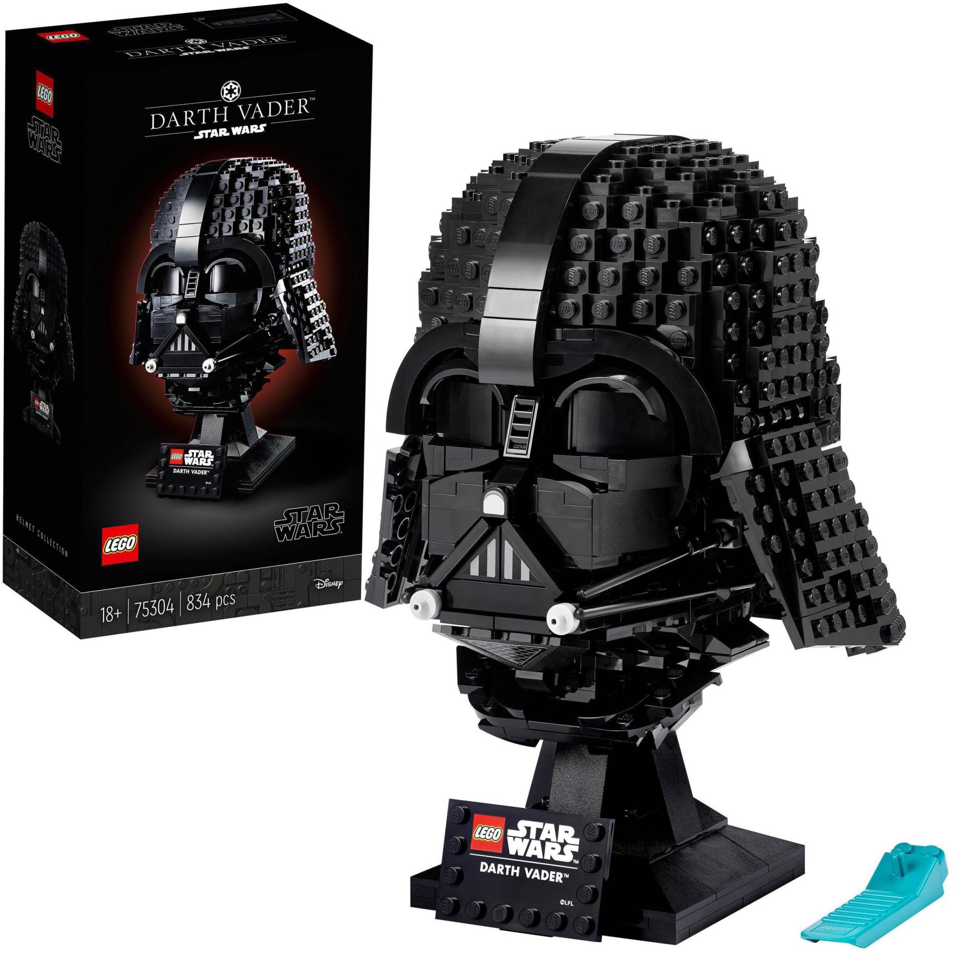 LEGO® Konstruktionsspielsteine »Darth-Vader™ Helm (75304), LEGO® Star Wars™«, (834 St.) von lego®