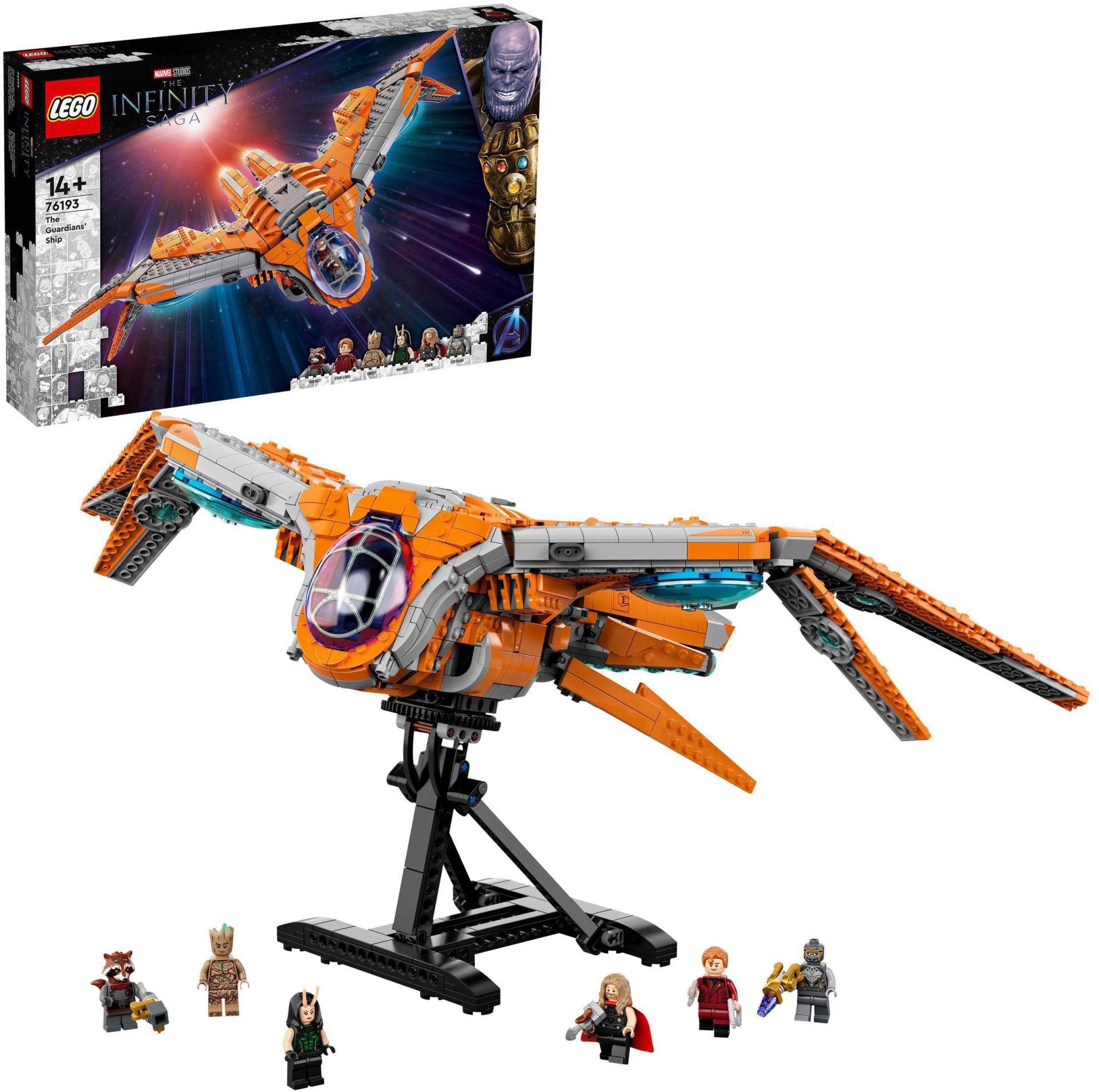 LEGO® Konstruktionsspielsteine »Das Schiff der Wächter (76193), Marvel Avengers Movie 4«, (1901 St.) von lego®