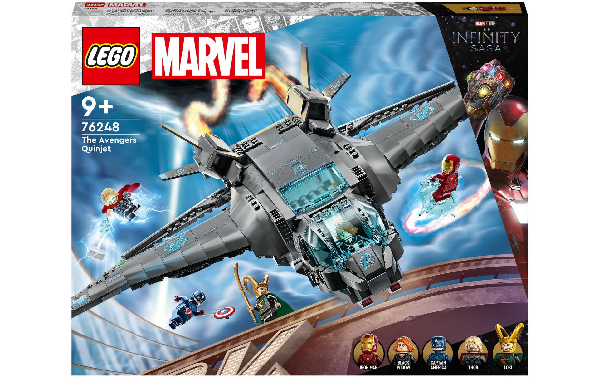 LEGO® Konstruktionsspielsteine »Der Quinjet der Avengers«, (795 St.) von lego®