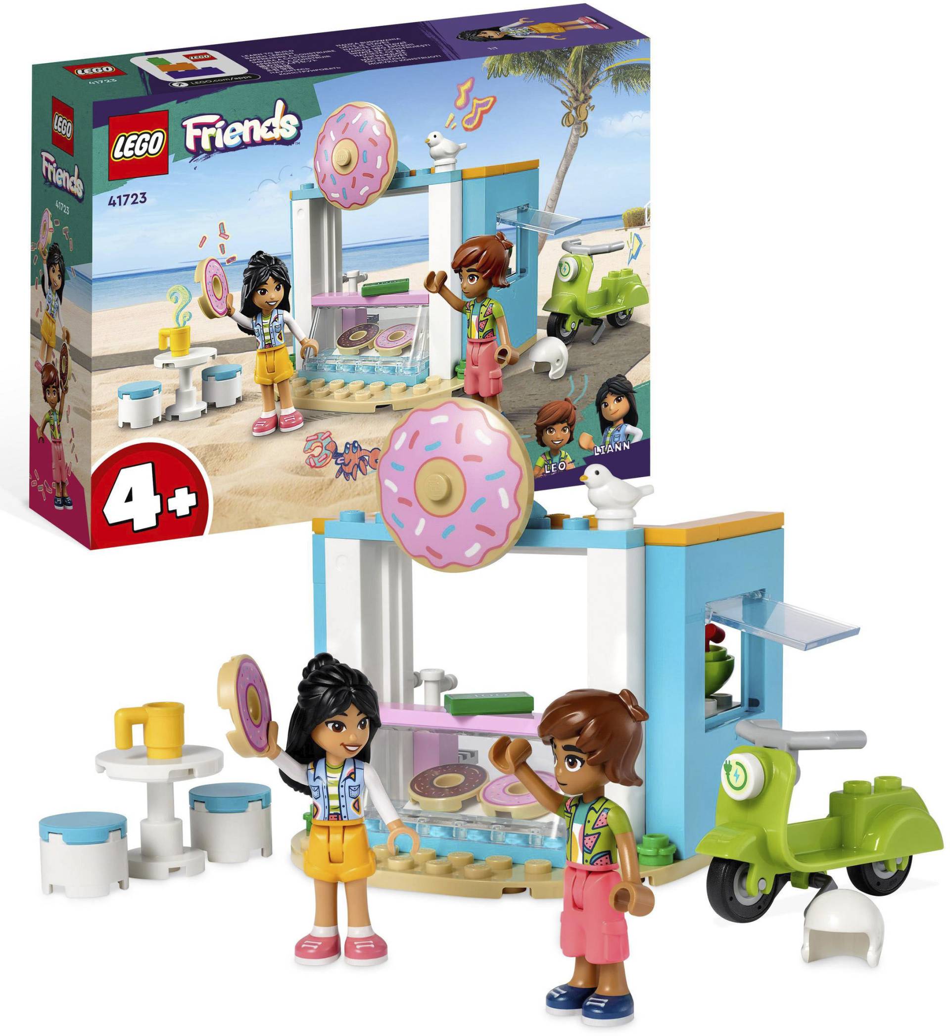 LEGO® Konstruktionsspielsteine »Donut-Laden (41723), LEGO® Friends«, (63 St.) von lego®