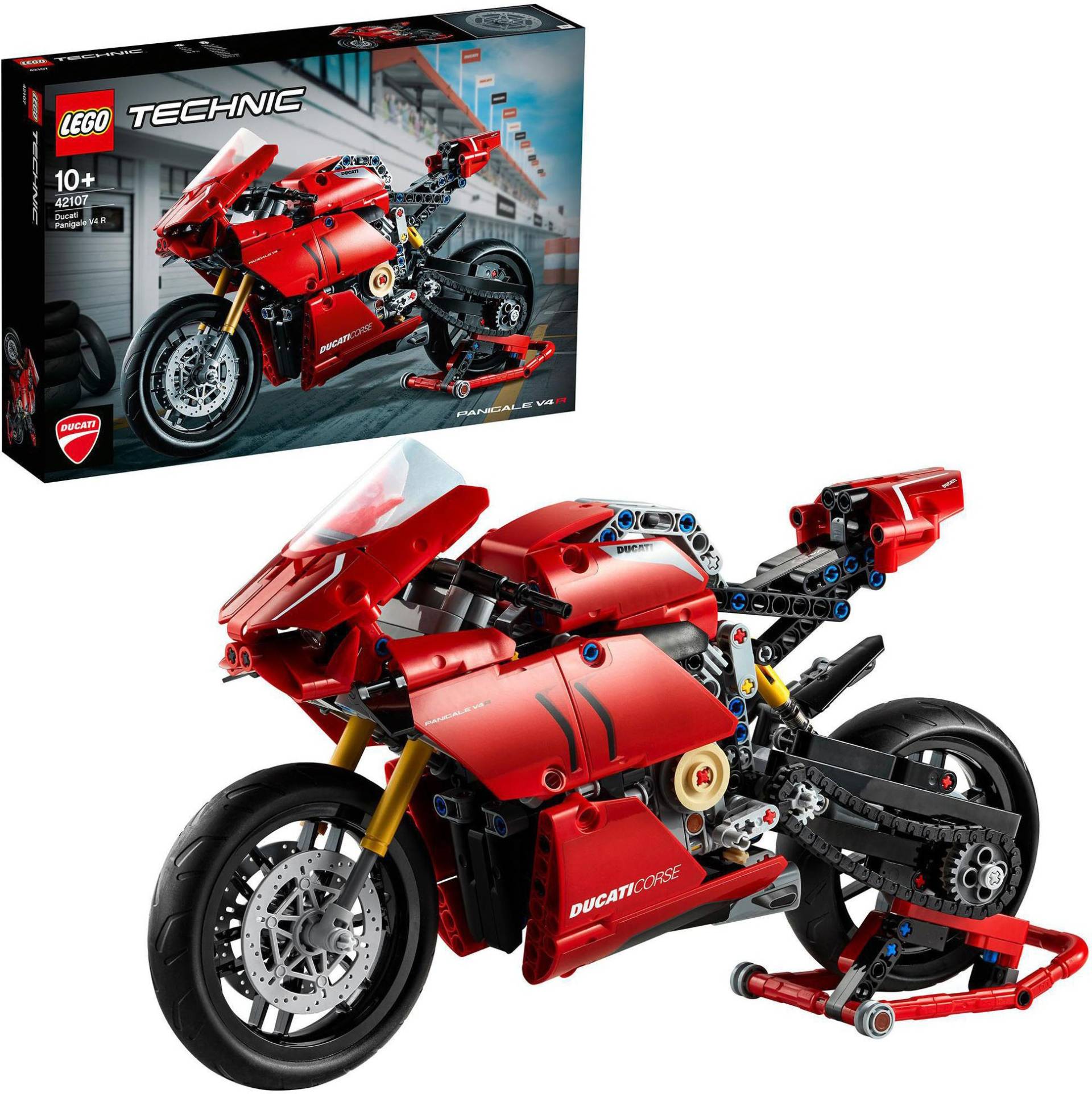 LEGO® Konstruktionsspielsteine »Ducati Panigale V4 R (42107), LEGO® Technic«, (646 St.) von lego®