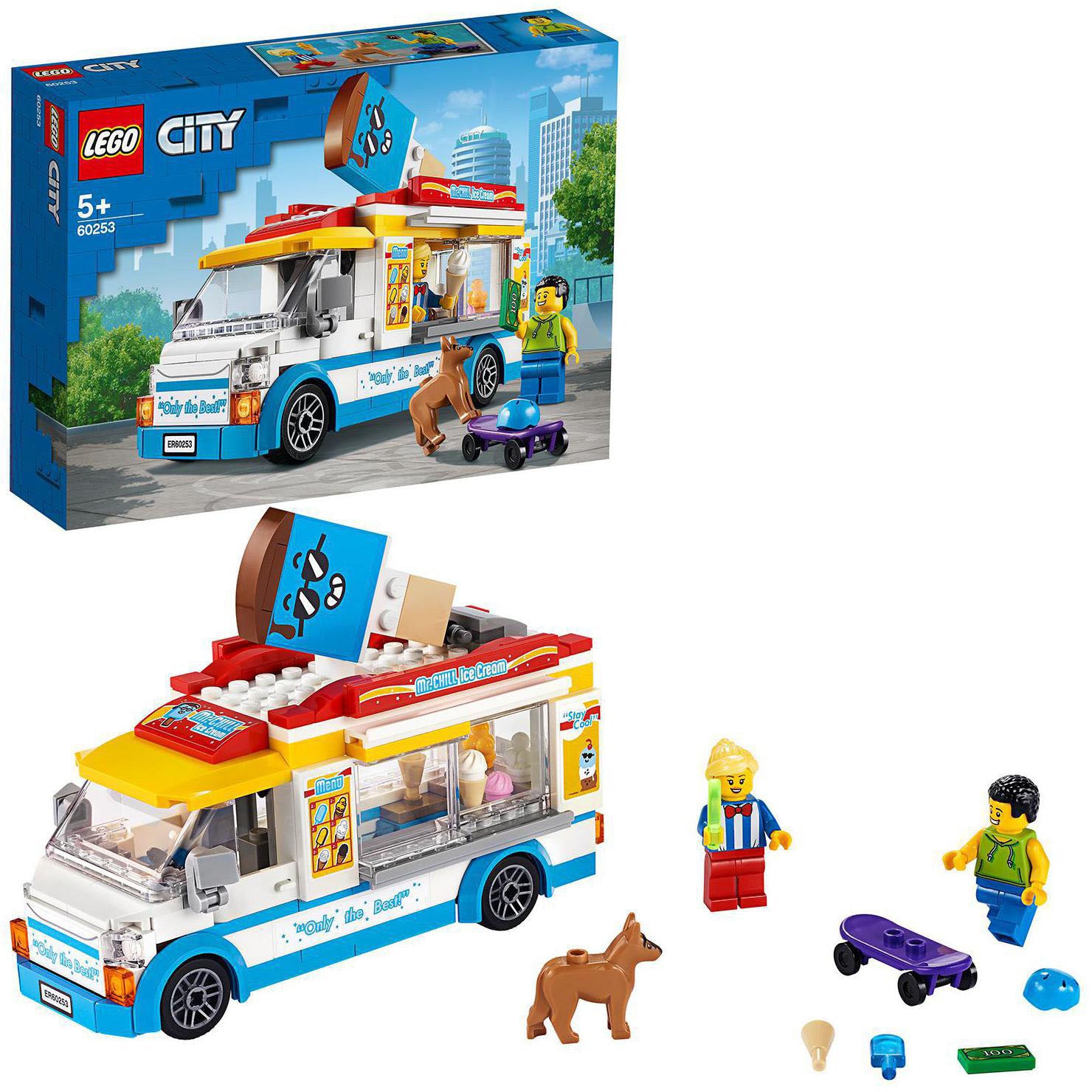 LEGO® Konstruktionsspielsteine »Eiswagen (60253), LEGO® City Great Vehicles«, (200 St.) von lego®