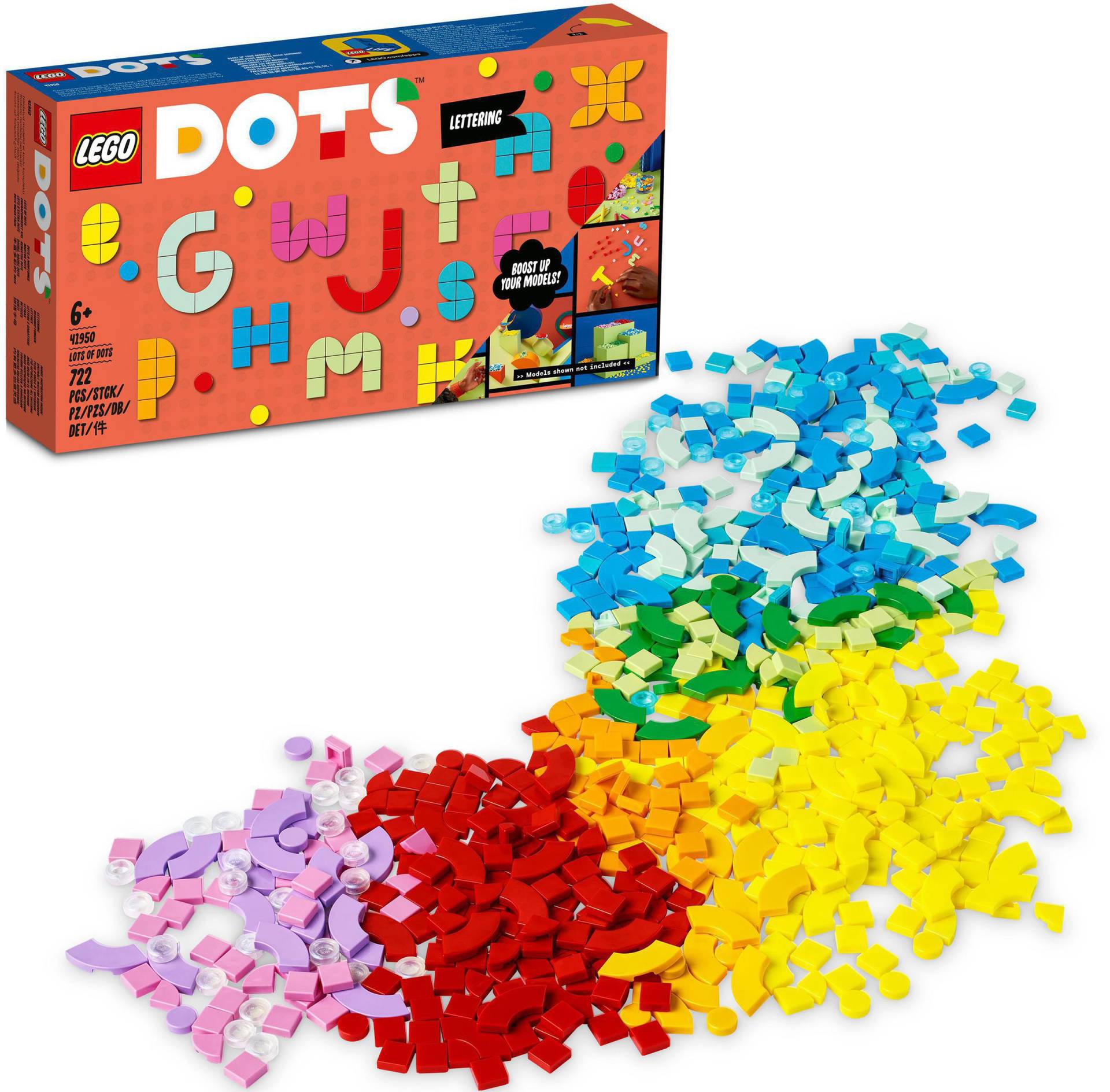 LEGO® Konstruktionsspielsteine »Ergänzungsset XXL–Botschaften (41950), LEGO® DOTS«, (722 St.) von lego®