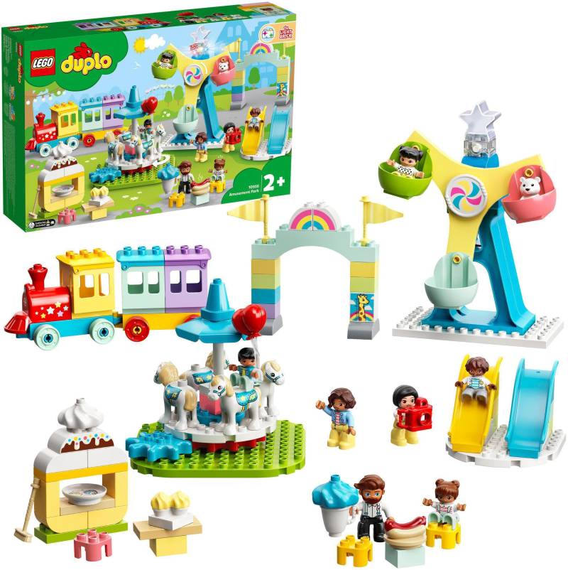 LEGO® Konstruktionsspielsteine »Erlebnispark (10956), LEGO® DUPLO® Town«, (95 St.) von lego®