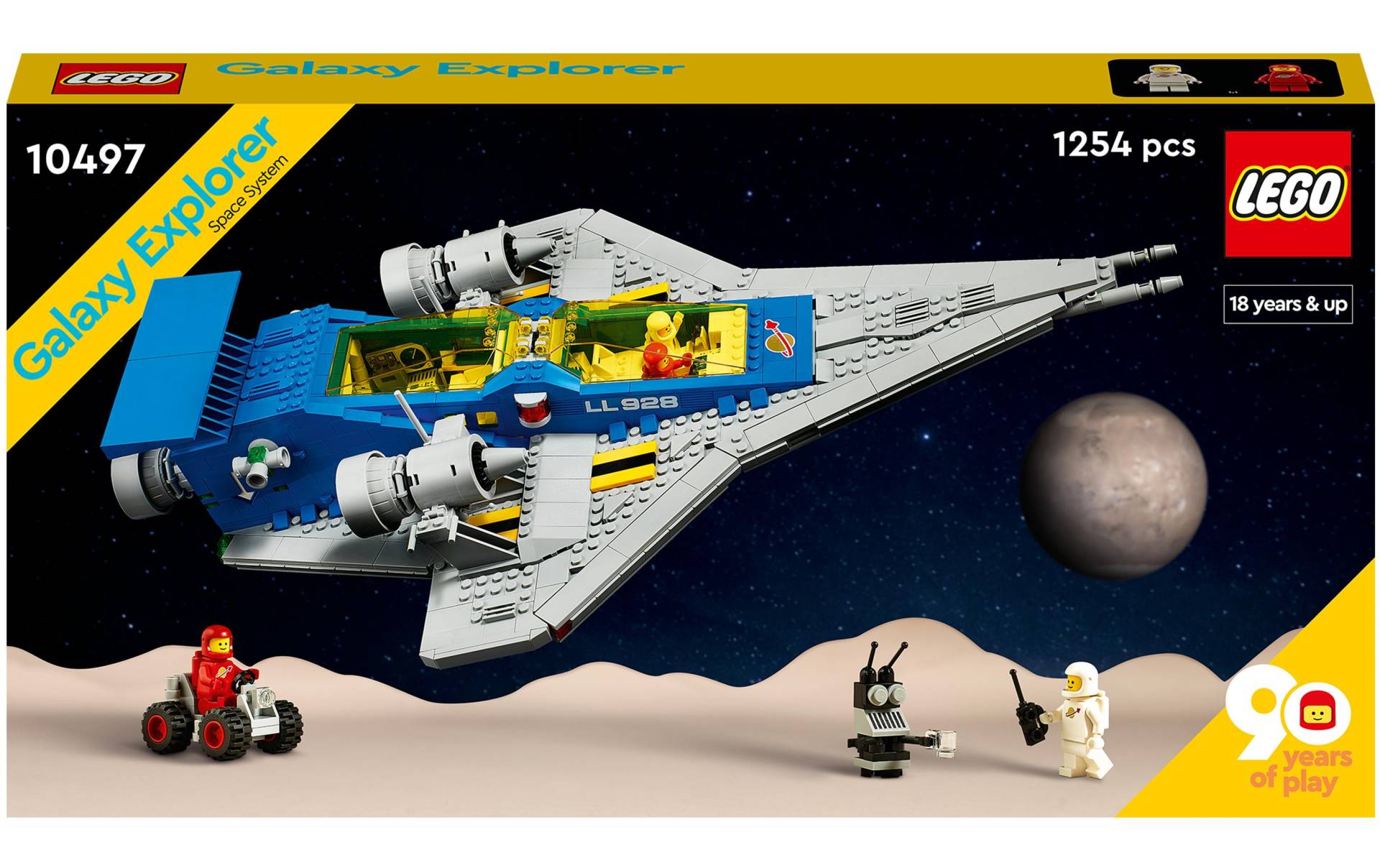 LEGO® Konstruktionsspielsteine »Explorer 10497«, (1254 St.) von lego®