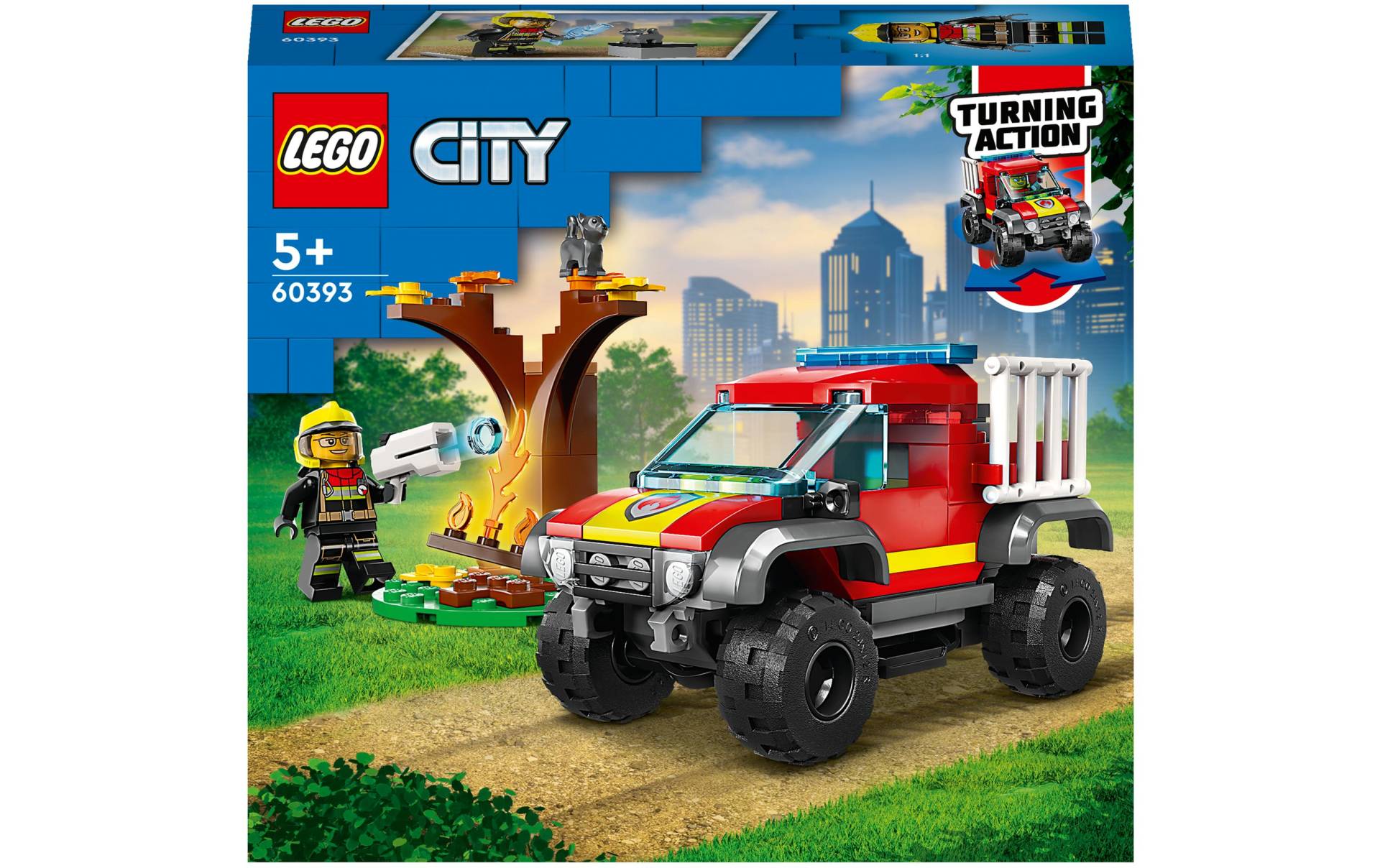LEGO® Konstruktionsspielsteine »Feuerwehr-Pickup«, (97 St.) von lego®