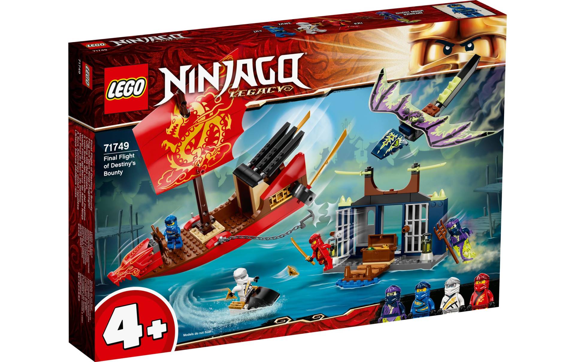 LEGO® Konstruktionsspielsteine »Flug mit dem Ninja« von lego®