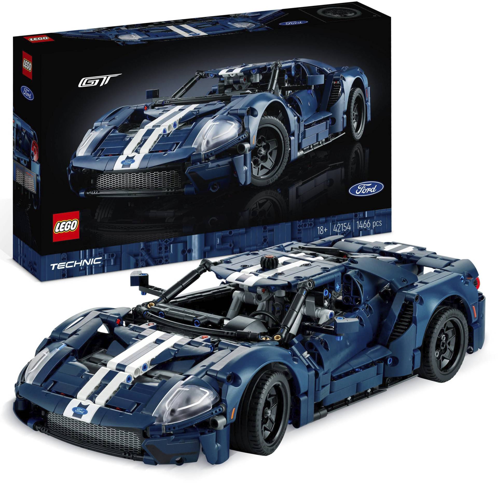 LEGO® Konstruktionsspielsteine »Ford GT 2022 (42154), LEGO® Technic«, (1466 St.) von lego®