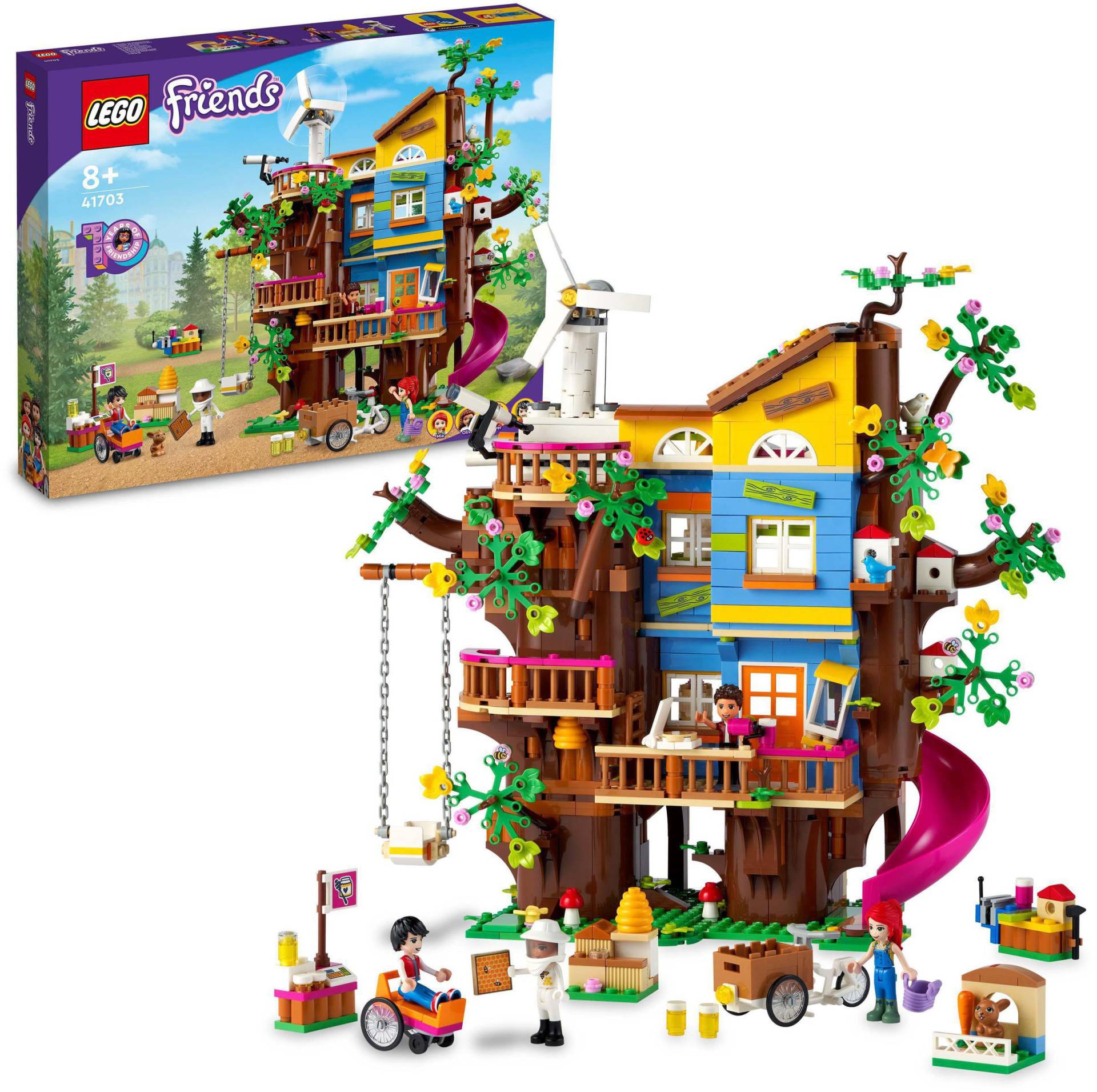 LEGO® Konstruktionsspielsteine »Freundschaftsbaumhaus (41703), LEGO® Friends«, (1114 St.) von lego®