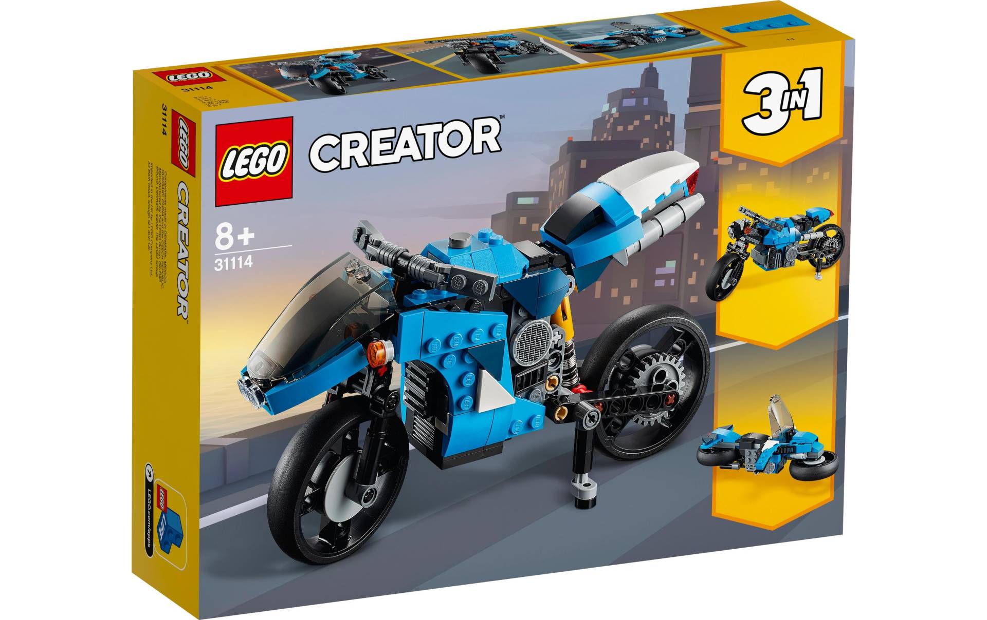 LEGO® Konstruktionsspielsteine »Geländemotorrad 31114« von lego®