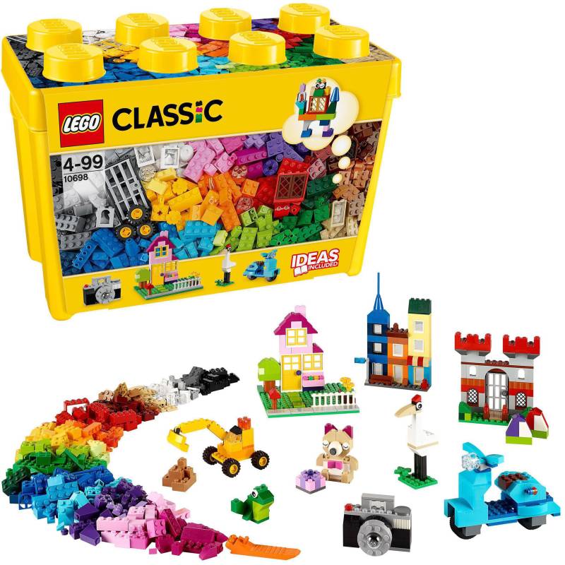 LEGO® Konstruktionsspielsteine »Grosse Steine-Box (10698), LEGO® Classic«, (790 St.) von lego®