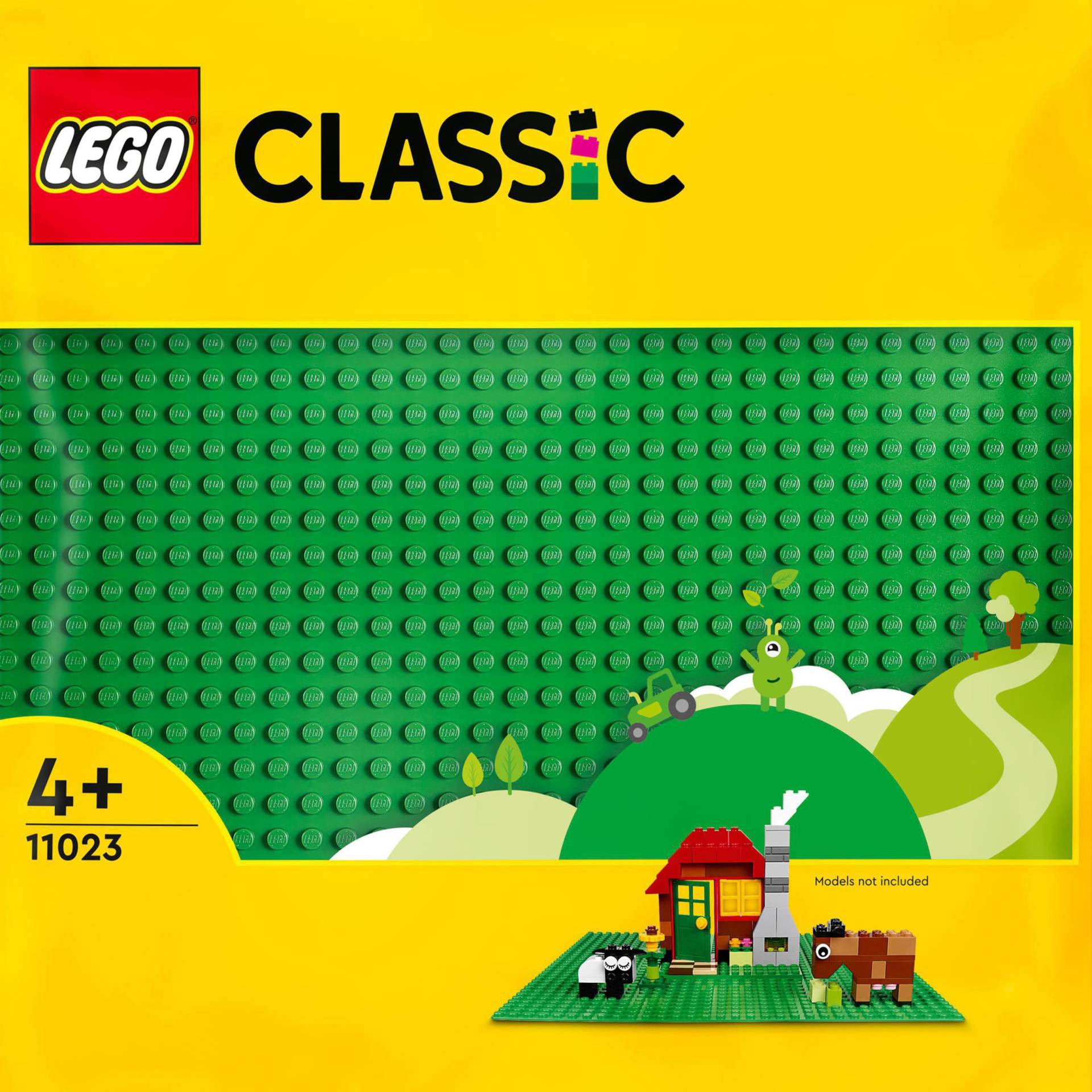 LEGO® Konstruktionsspielsteine »Grüne Bauplatte (11023), LEGO® Classic«, (1 St.) von lego®