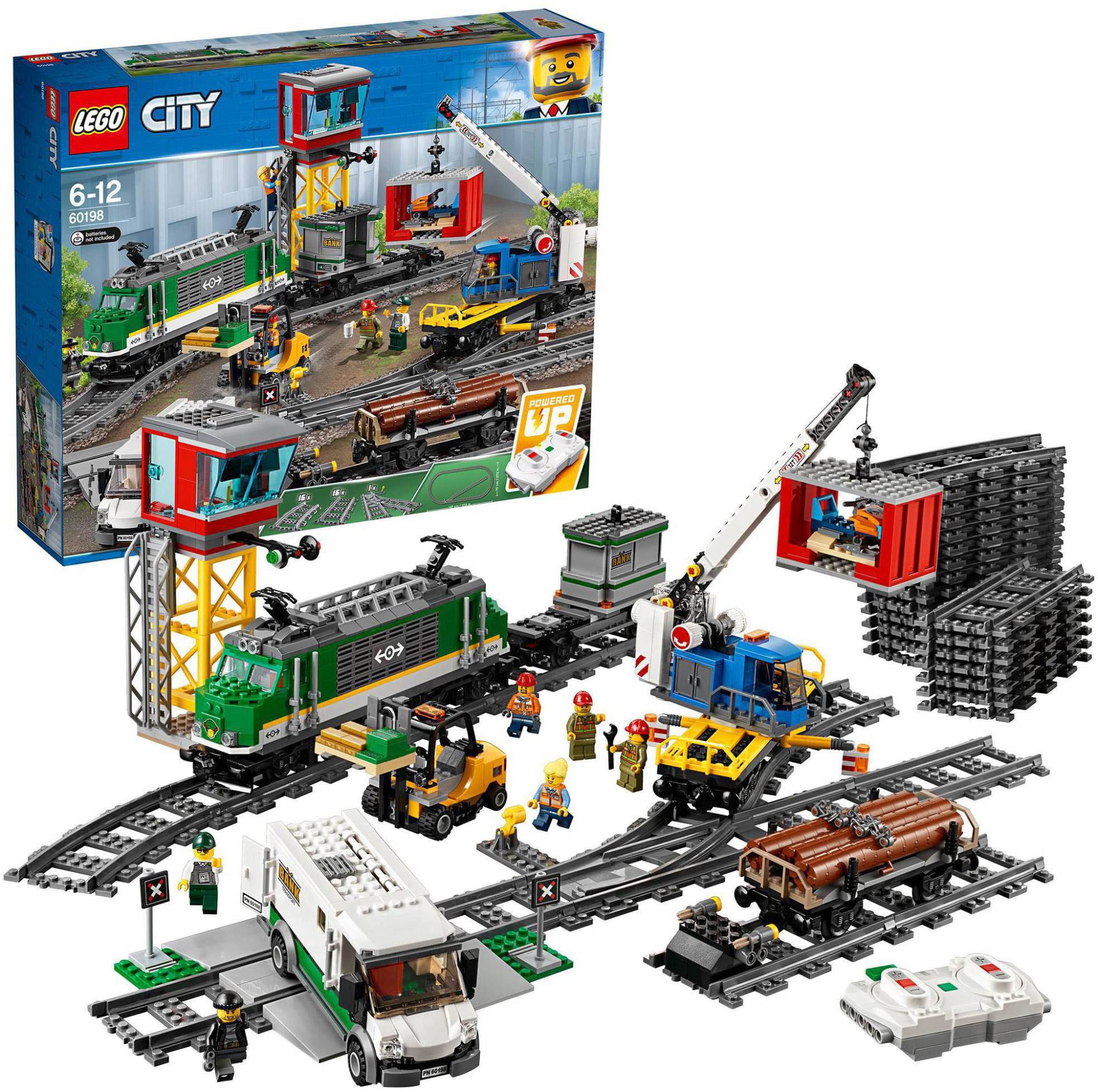 LEGO® Konstruktionsspielsteine »Güterzug (60198), LEGO® City«, (1226 St.) von lego®