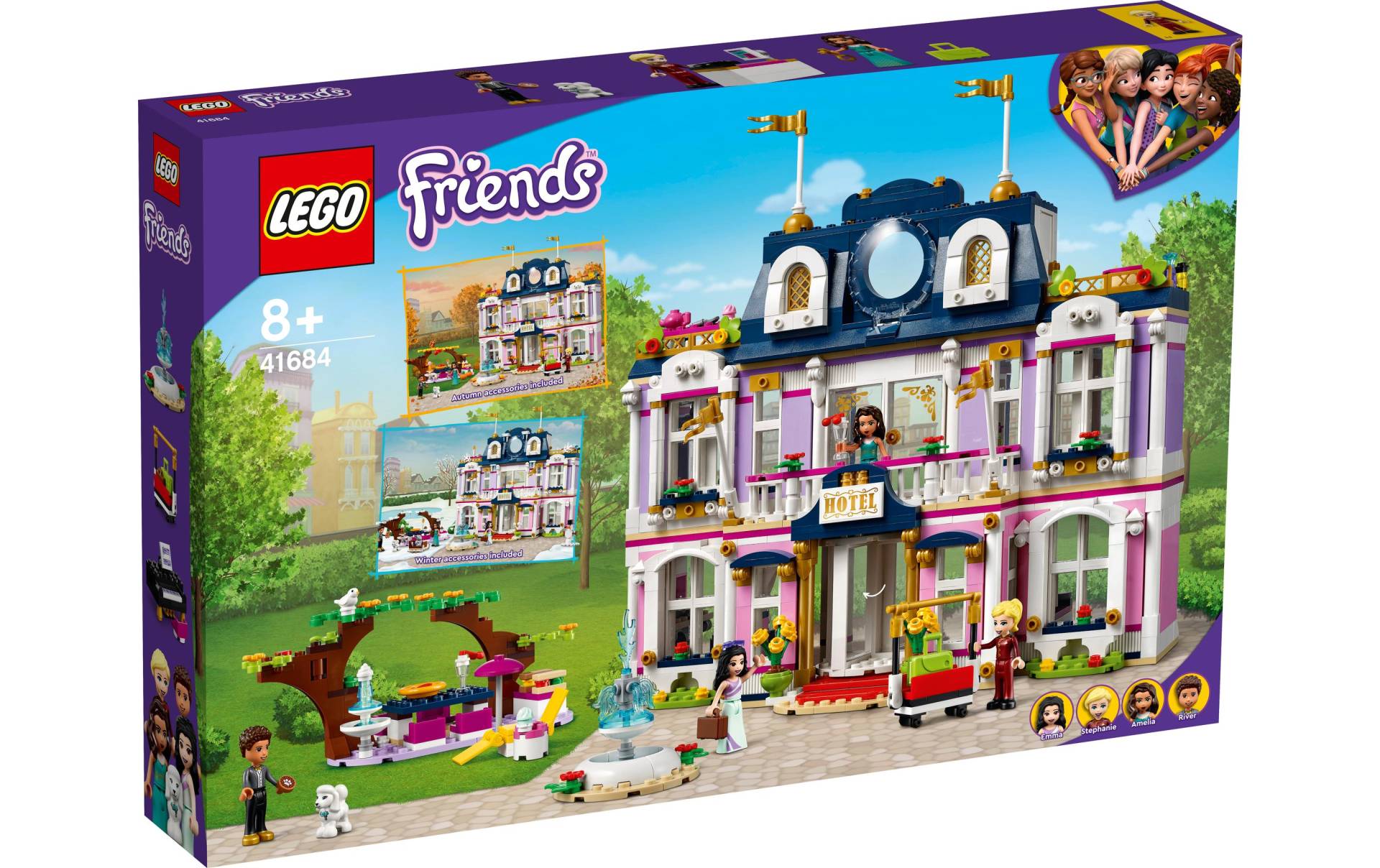 LEGO® Konstruktionsspielsteine »Heartlake City Hotel« von lego®