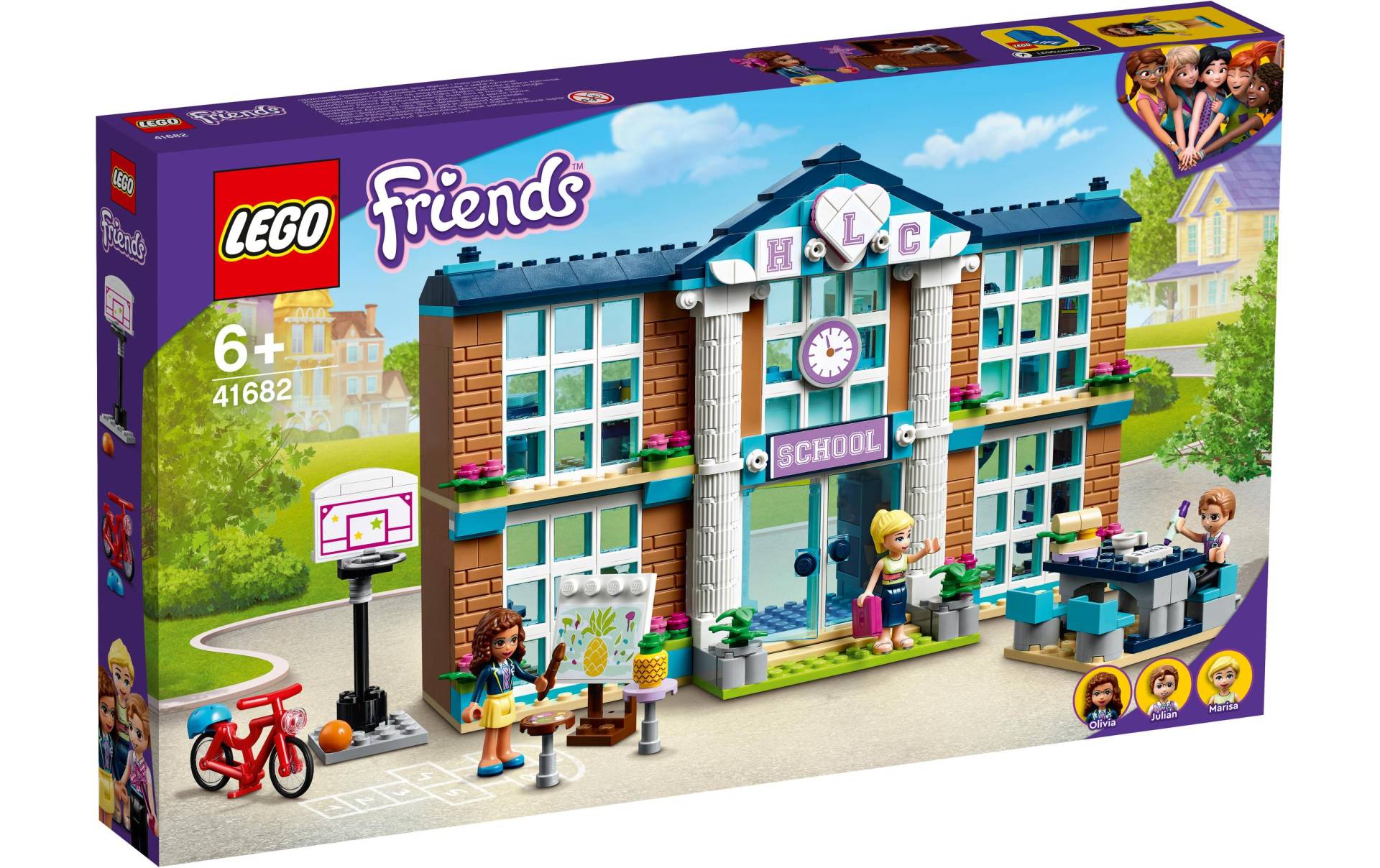 LEGO® Konstruktionsspielsteine »Heartlake City Schule« von lego®