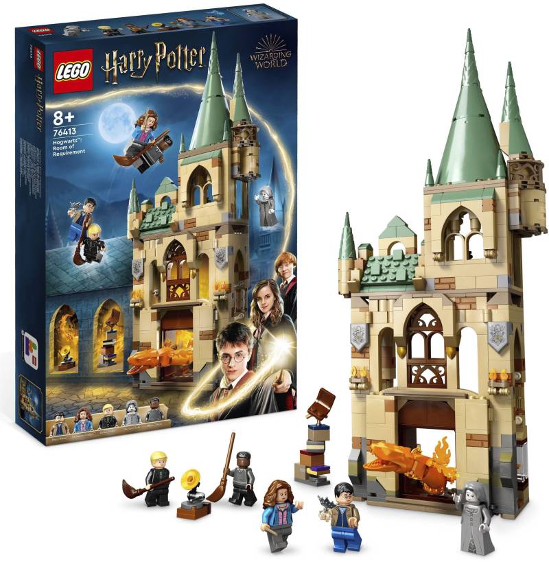LEGO® Konstruktionsspielsteine »Hogwarts: Raum der Wünsche (76413), LEGO® Harry Potter«, (587 St.) von lego®