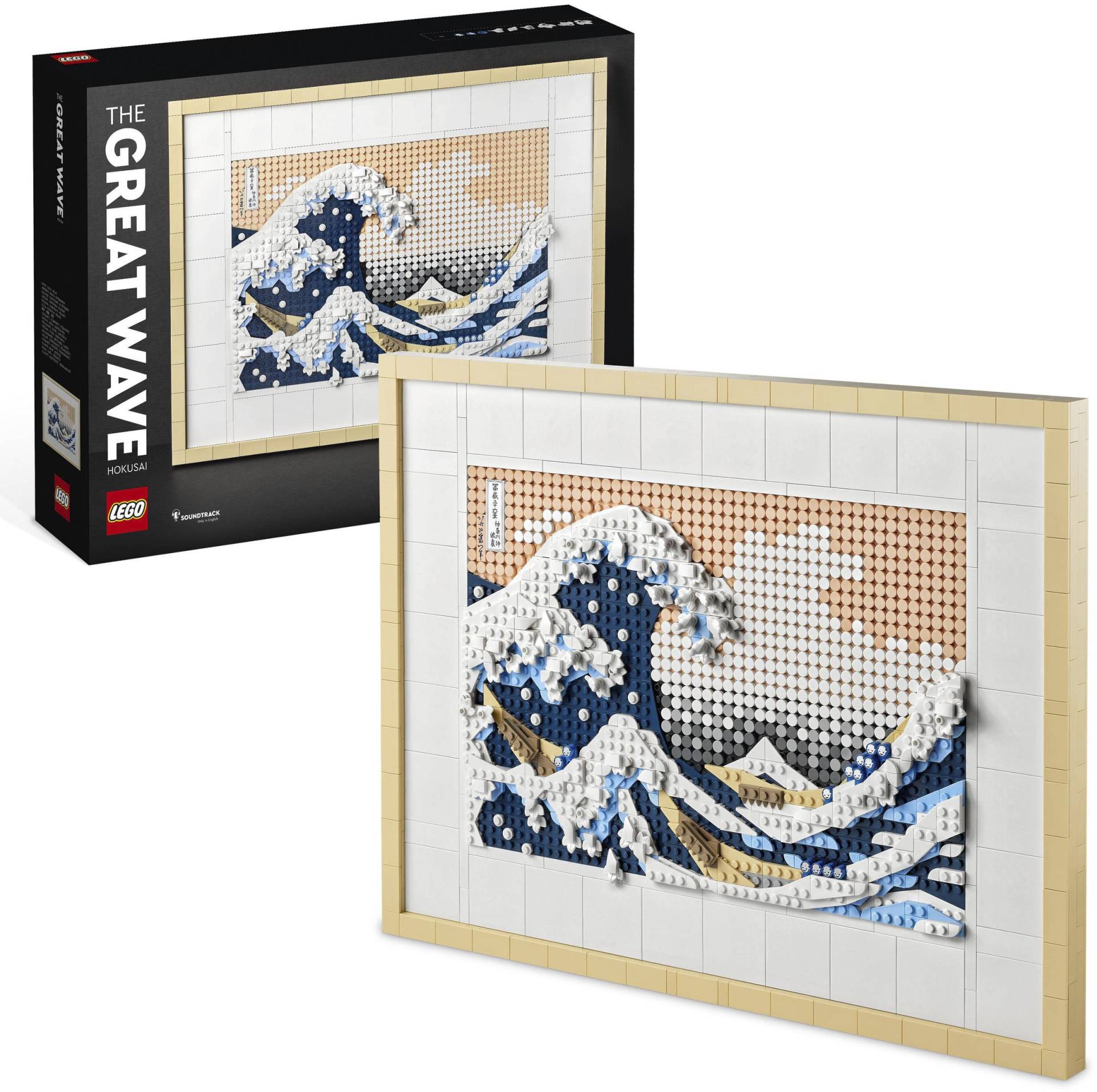 LEGO® Konstruktionsspielsteine »Hokusai – Grosse Welle (31208), LEGO® Art«, (1810 St.) von lego®