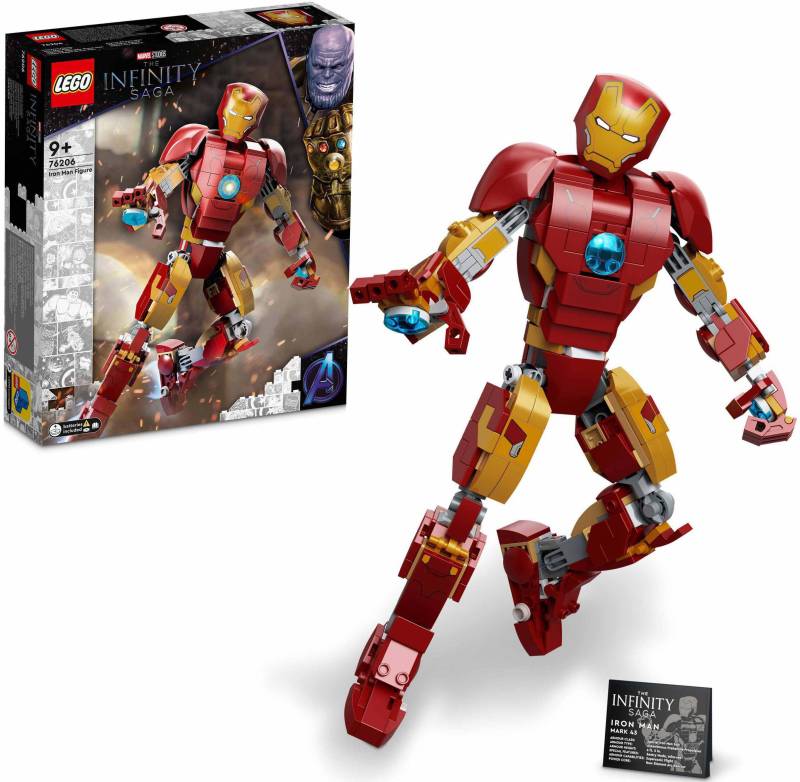 LEGO® Konstruktionsspielsteine »Iron Man Figur (76206), LEGO® Marvel«, (381 St.) von lego®