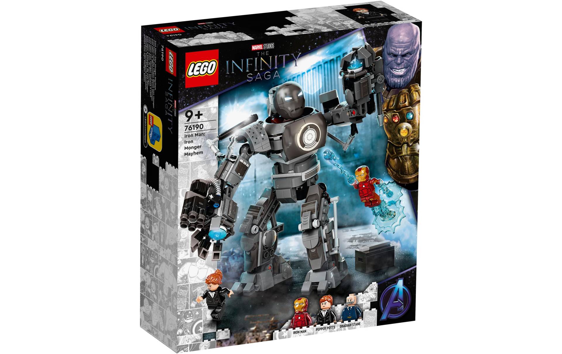 LEGO® Konstruktionsspielsteine »Iron Man & Iron« von lego®