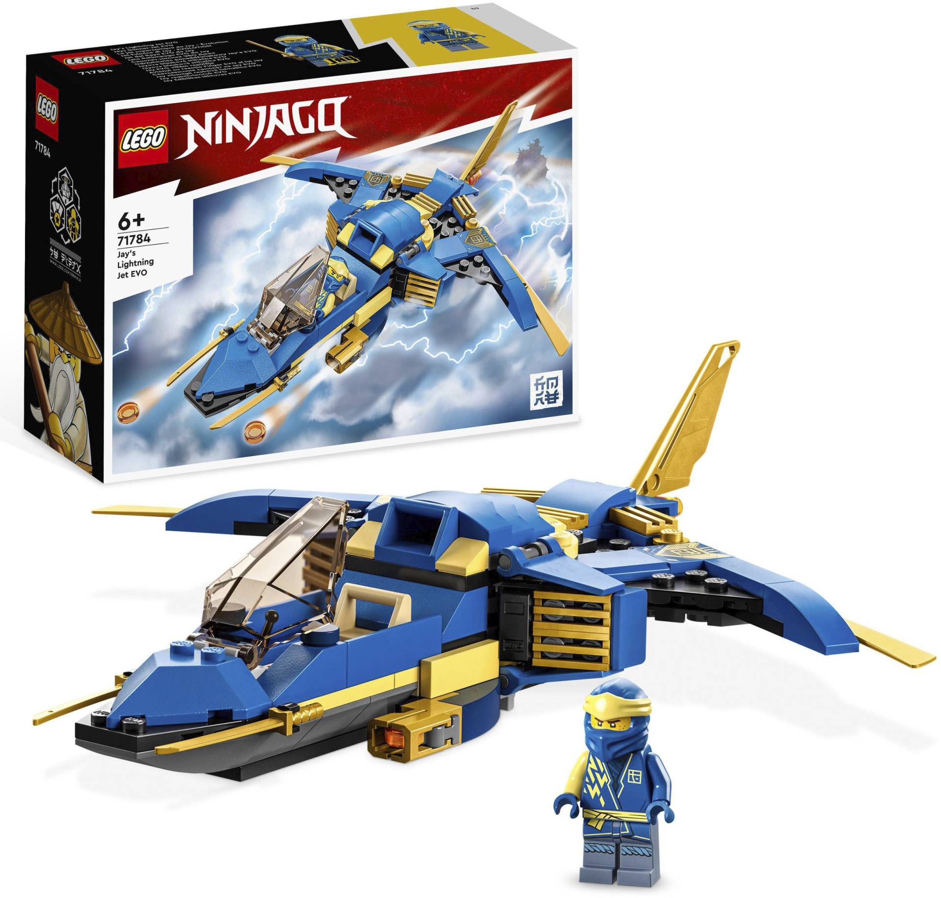 LEGO® Konstruktionsspielsteine »Jays Donner-Jet EVO (71784), LEGO® NINJAGO«, (146 St.) von lego®