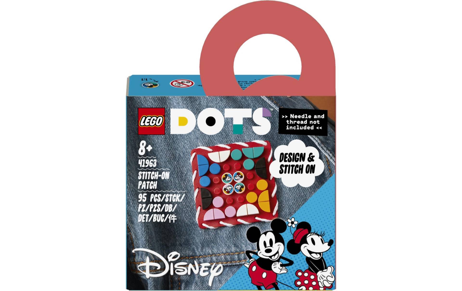 LEGO® Konstruktionsspielsteine »LEGO DOTS Micky und Minnie Kreativ«, (95 St.) von lego®