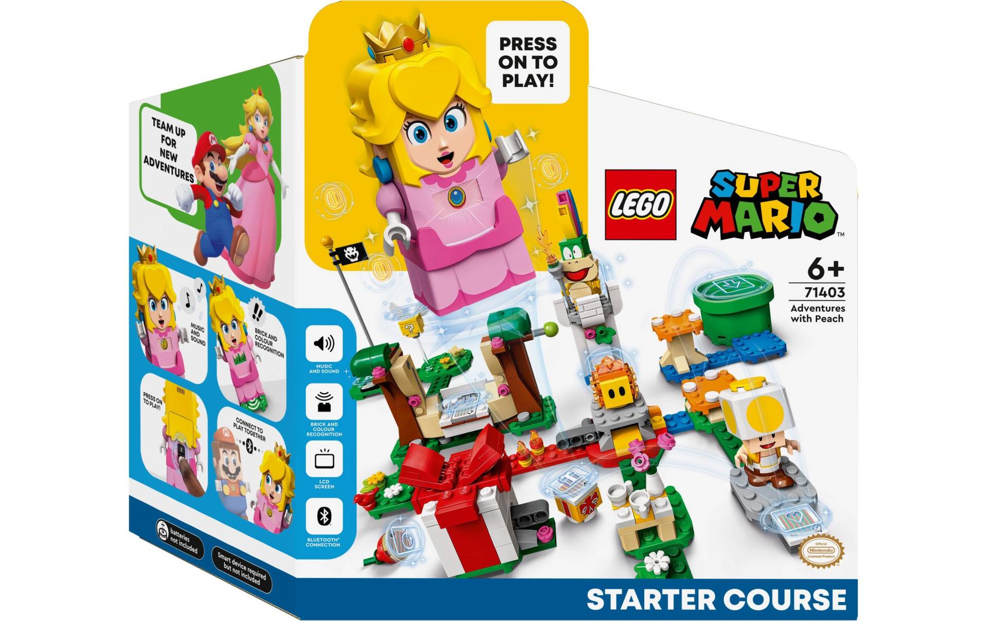 LEGO® Konstruktionsspielsteine »LEGO Super Mario Abenteuer mit Pea«, (354 St.) von lego®