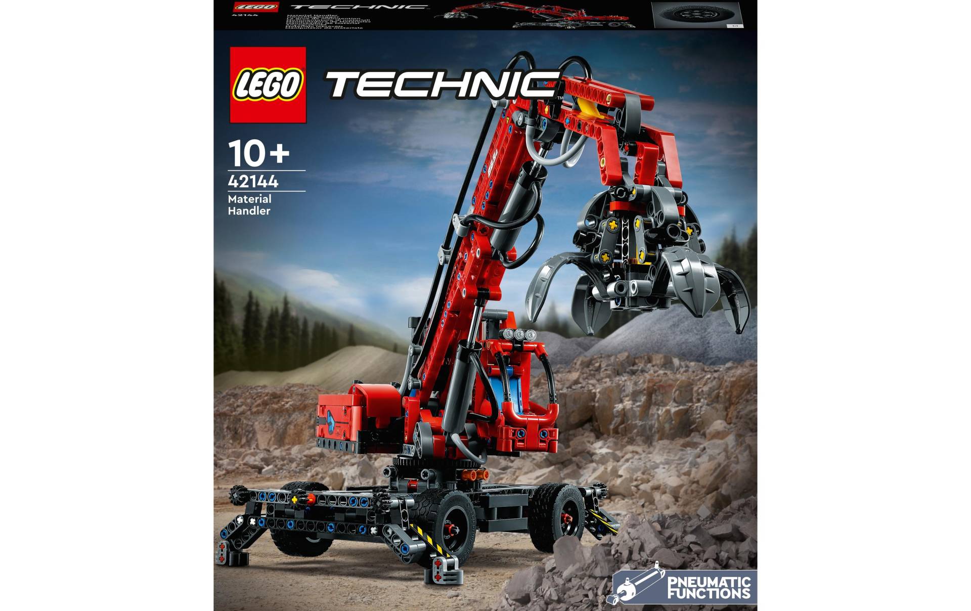 LEGO® Konstruktionsspielsteine »LEGO Technic Umschlagbagger«, (835 St.) von lego®