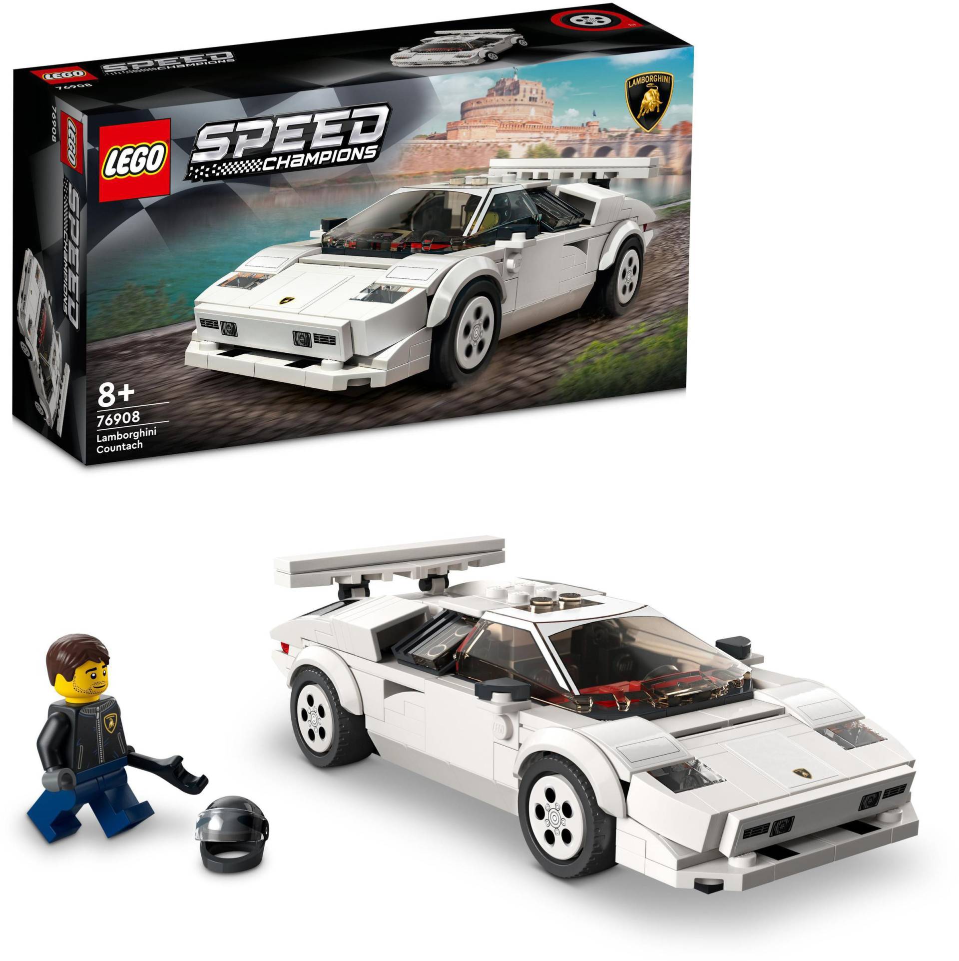 LEGO® Konstruktionsspielsteine »Lamborghini Countach (76908), LEGO® Speed Champions«, (262 St.) von lego®