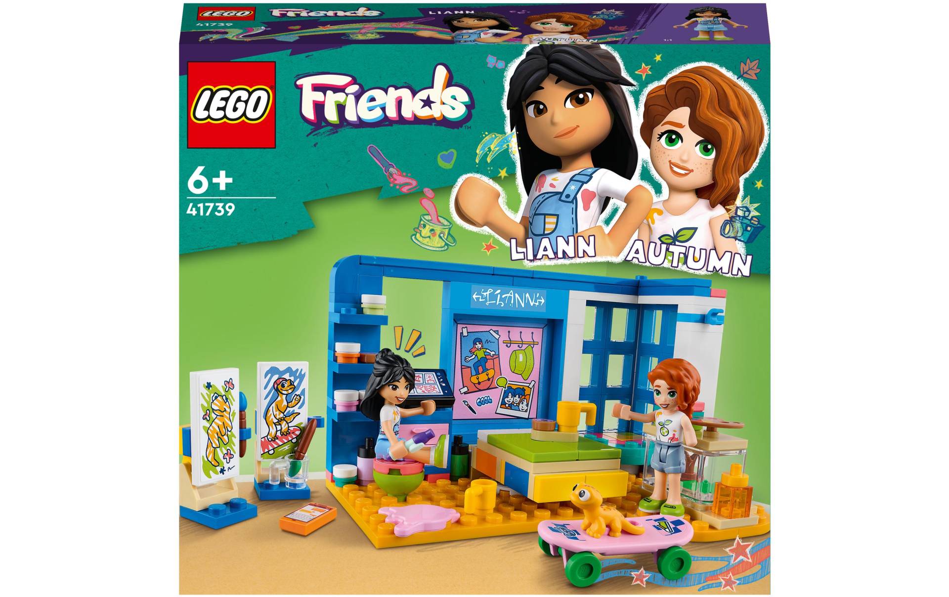 LEGO® Konstruktionsspielsteine »Lianns Zimmer«, (204 St.) von lego®