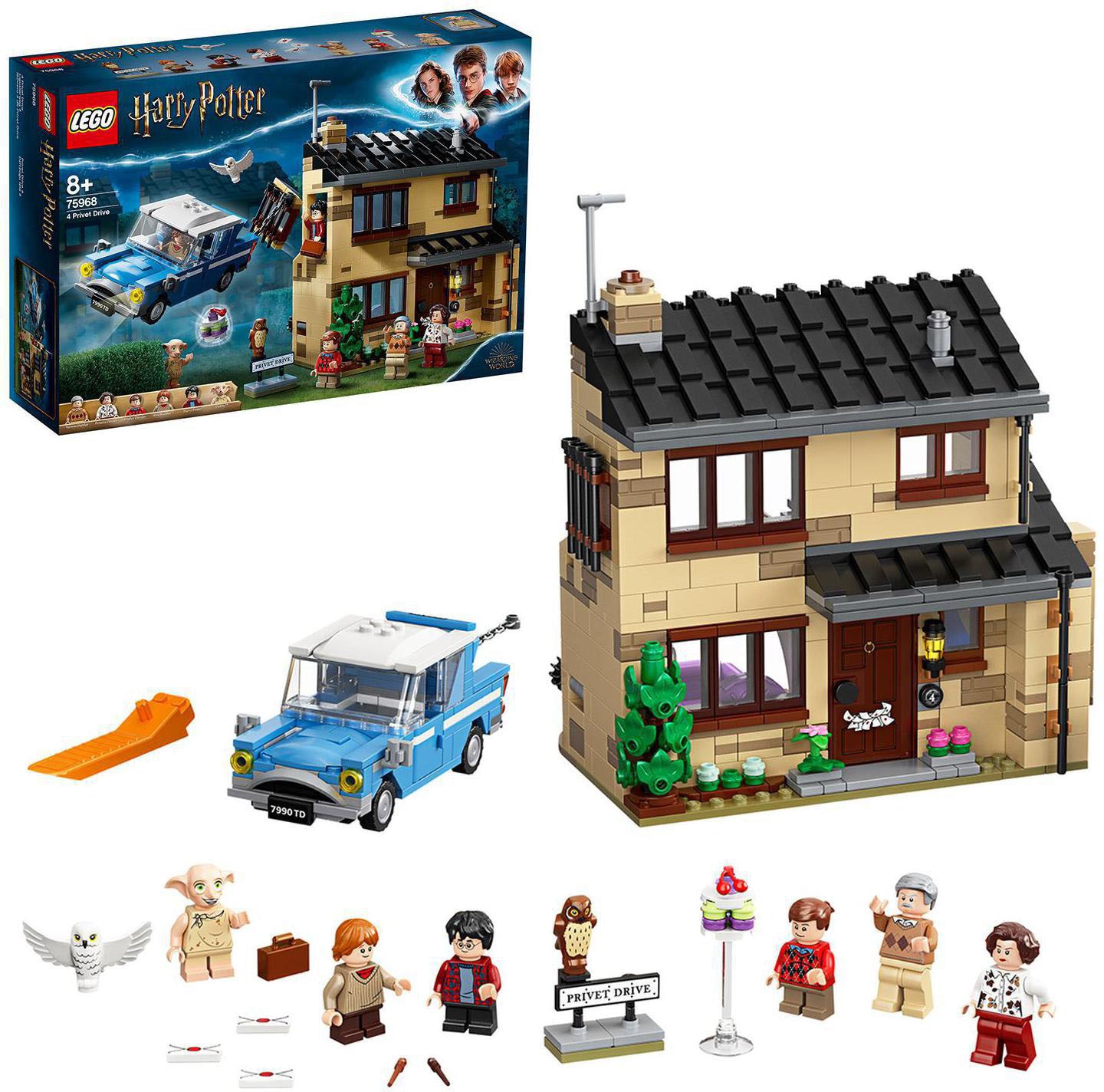 LEGO® Konstruktionsspielsteine »Ligusterweg 4 (75968), LEGO® Harry Potter™«, (797 St.) von lego®