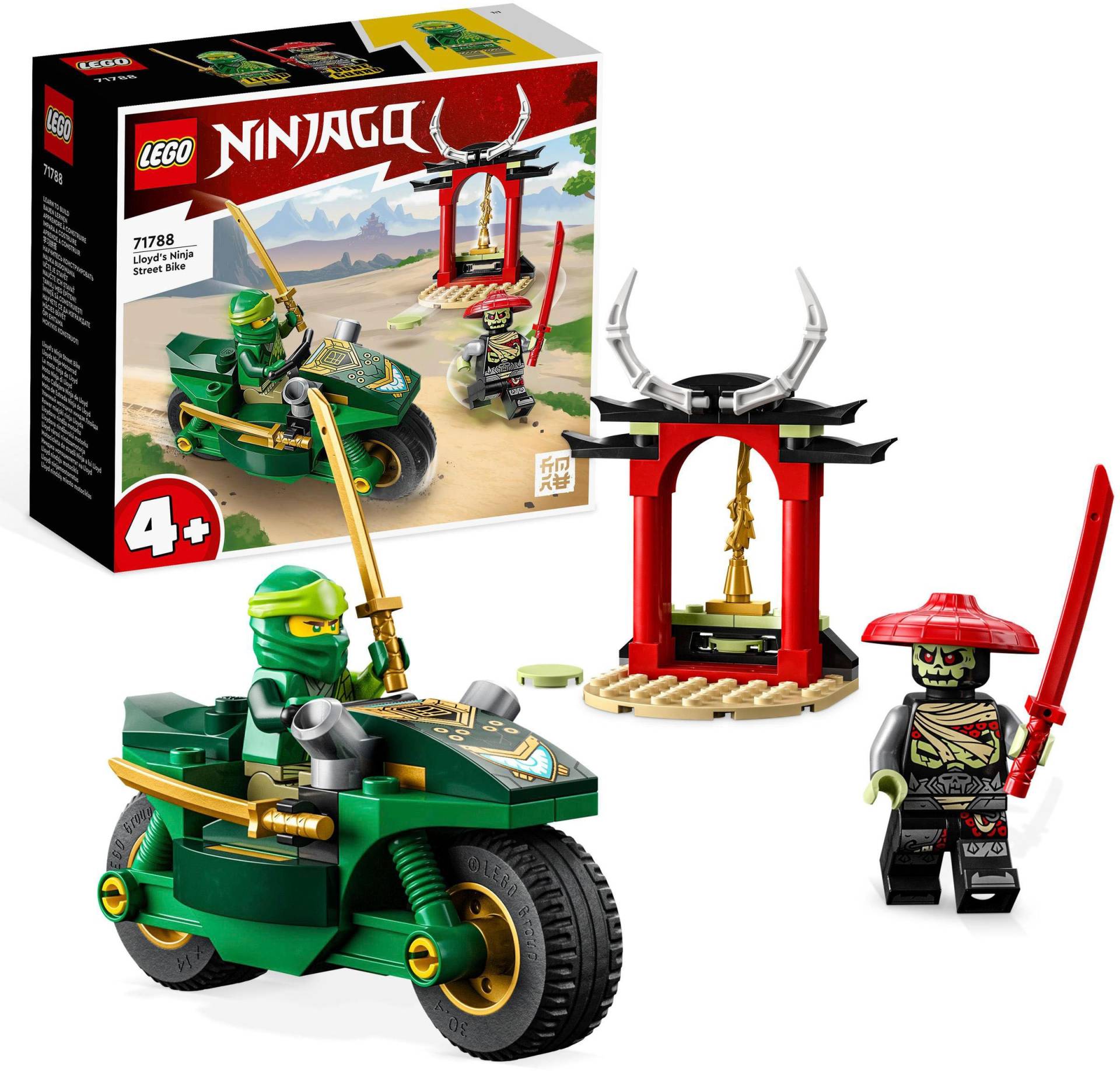 LEGO® Konstruktionsspielsteine »Lloyds Ninja-Motorrad (71788), LEGO® NINJAGO«, (64 St.) von lego®