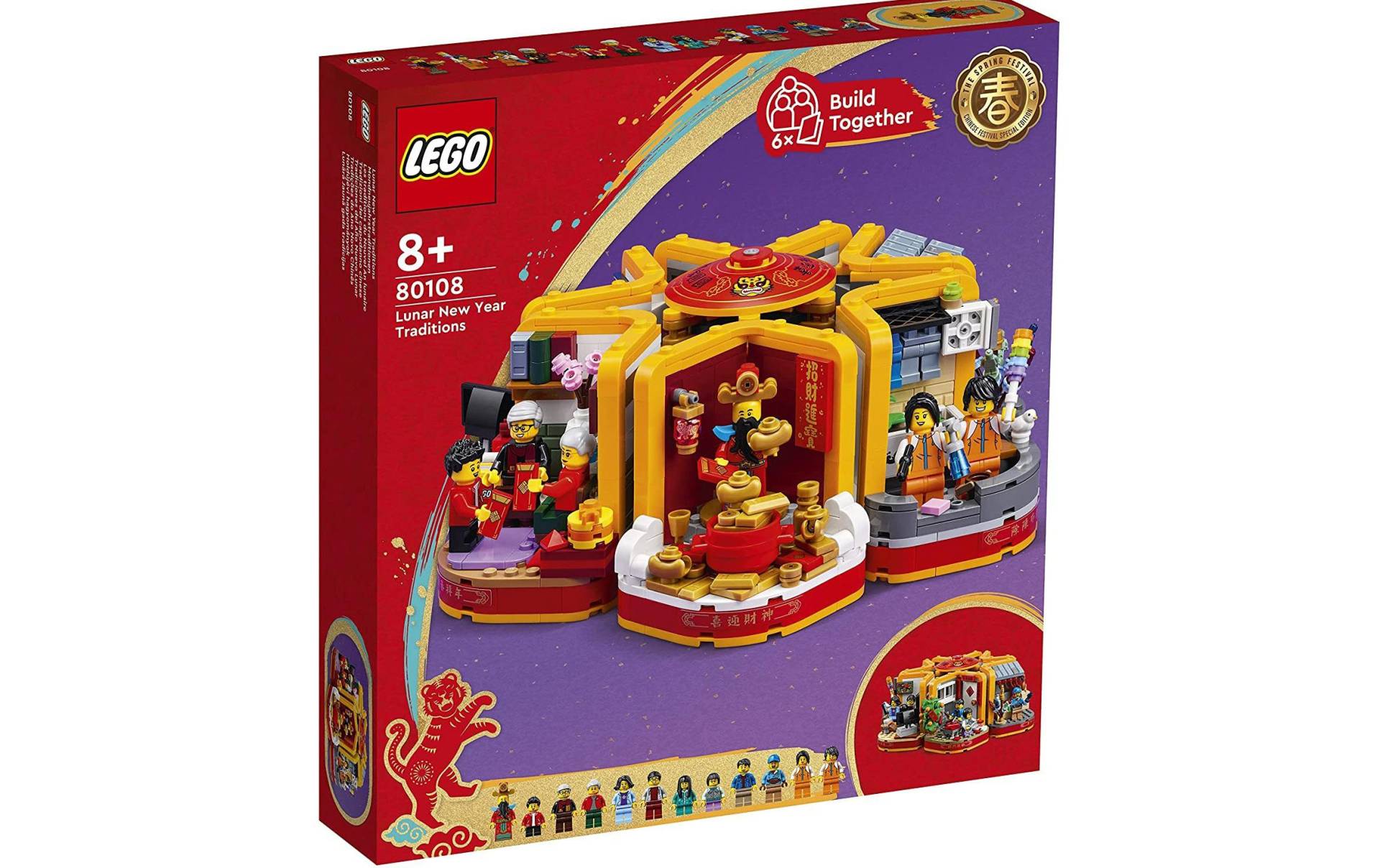 LEGO® Konstruktionsspielsteine »Lunar New Year Ice Festival 80109« von lego®