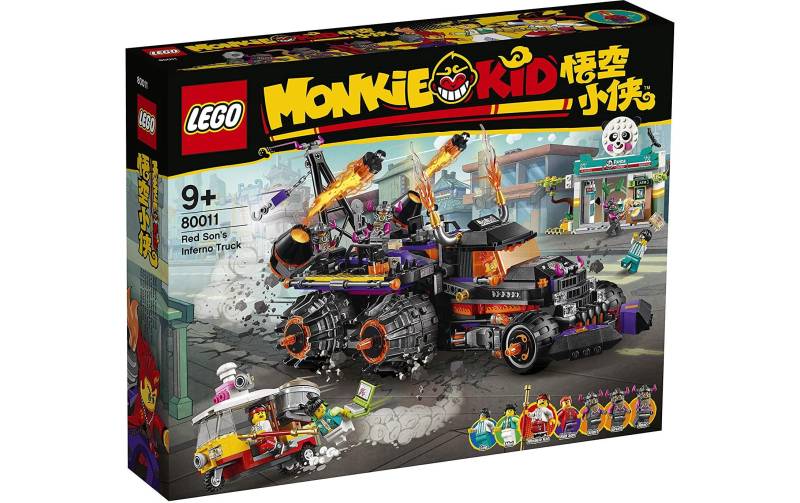 LEGO® Konstruktionsspielsteine »MK Red Son's Inferno Truck 80011« von lego®