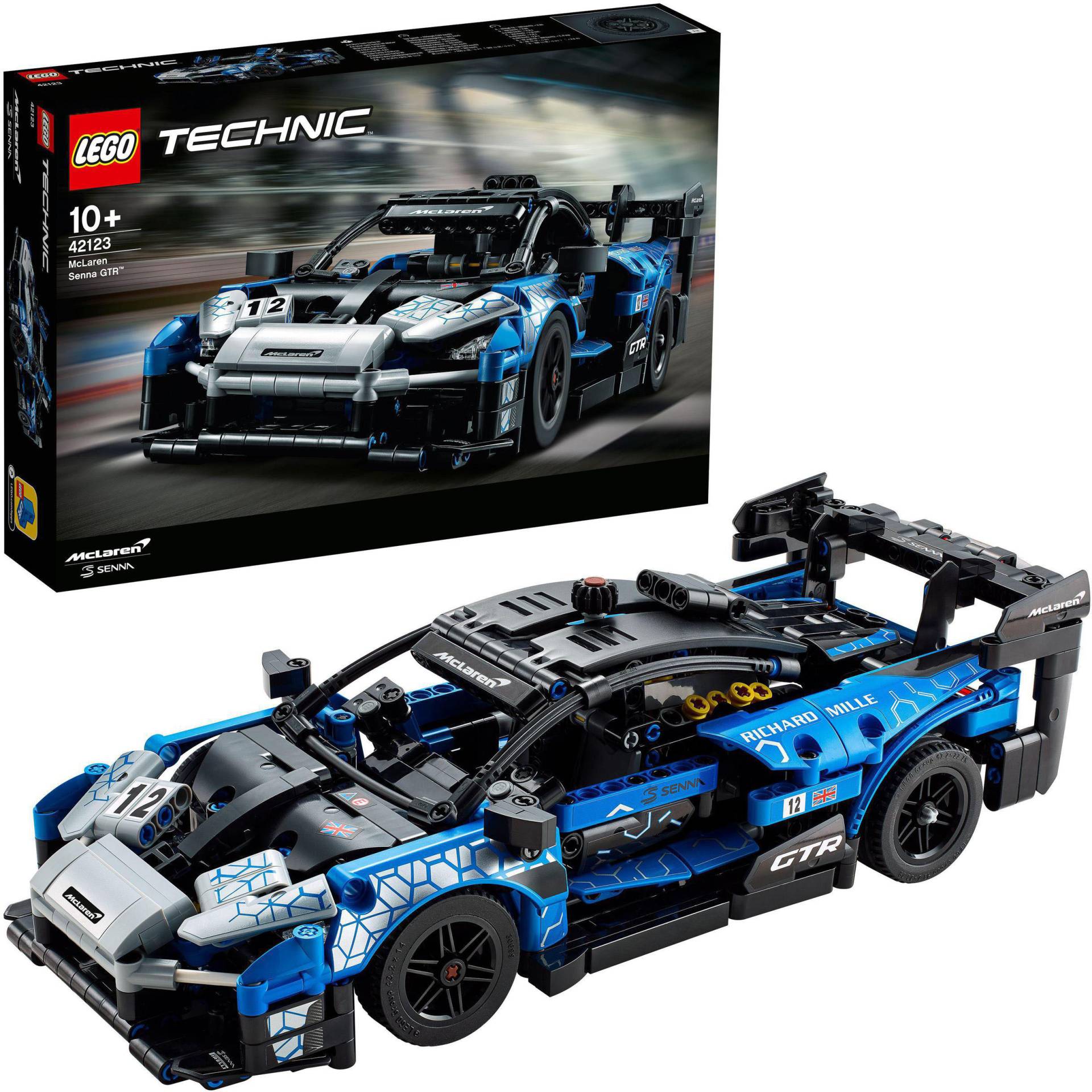 LEGO® Konstruktionsspielsteine »McLaren Senna GTR™ (42123), LEGO® Technic«, (830 St.) von lego®