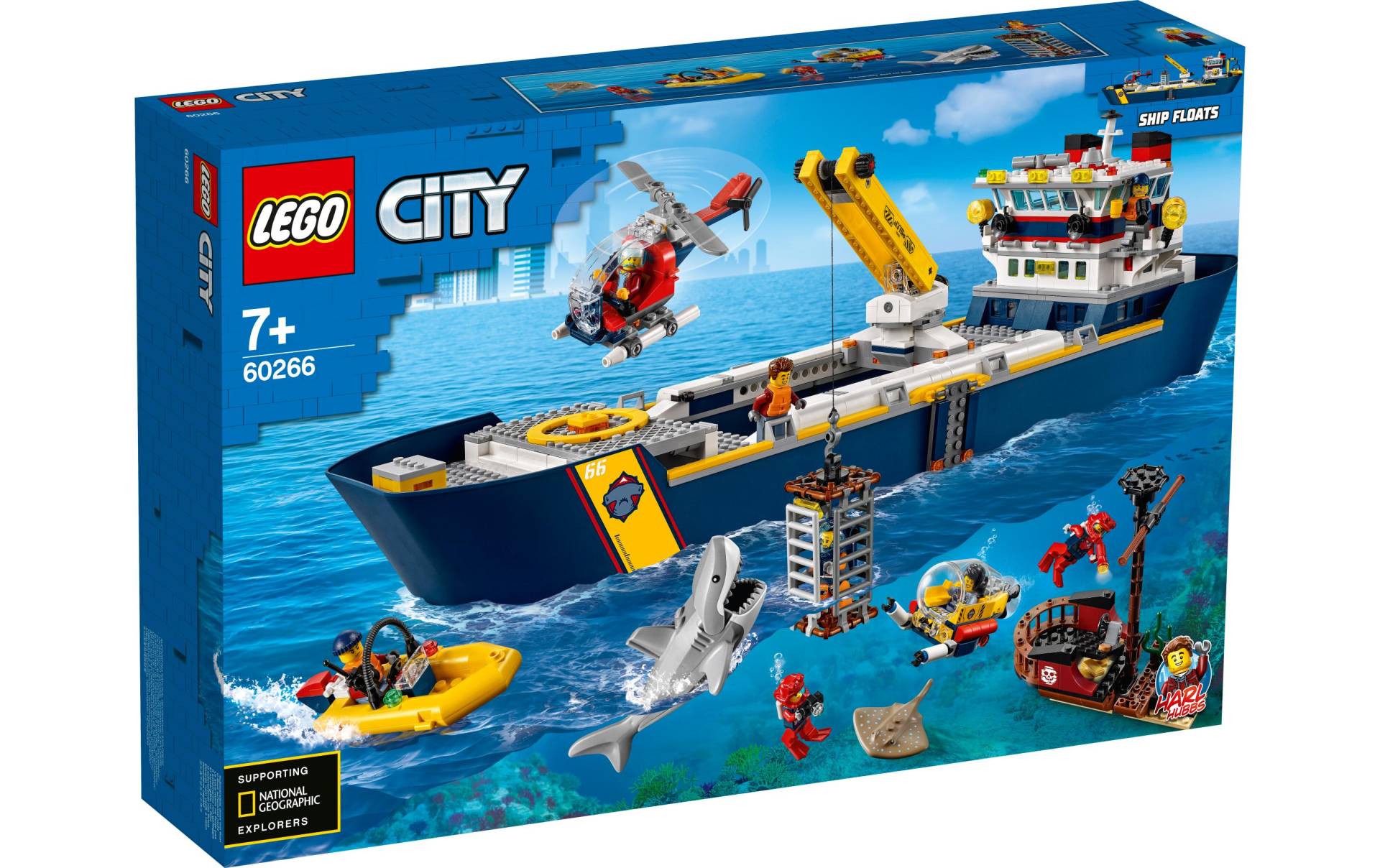 LEGO® Konstruktionsspielsteine »Meeresforschungsschiff 6« von lego®