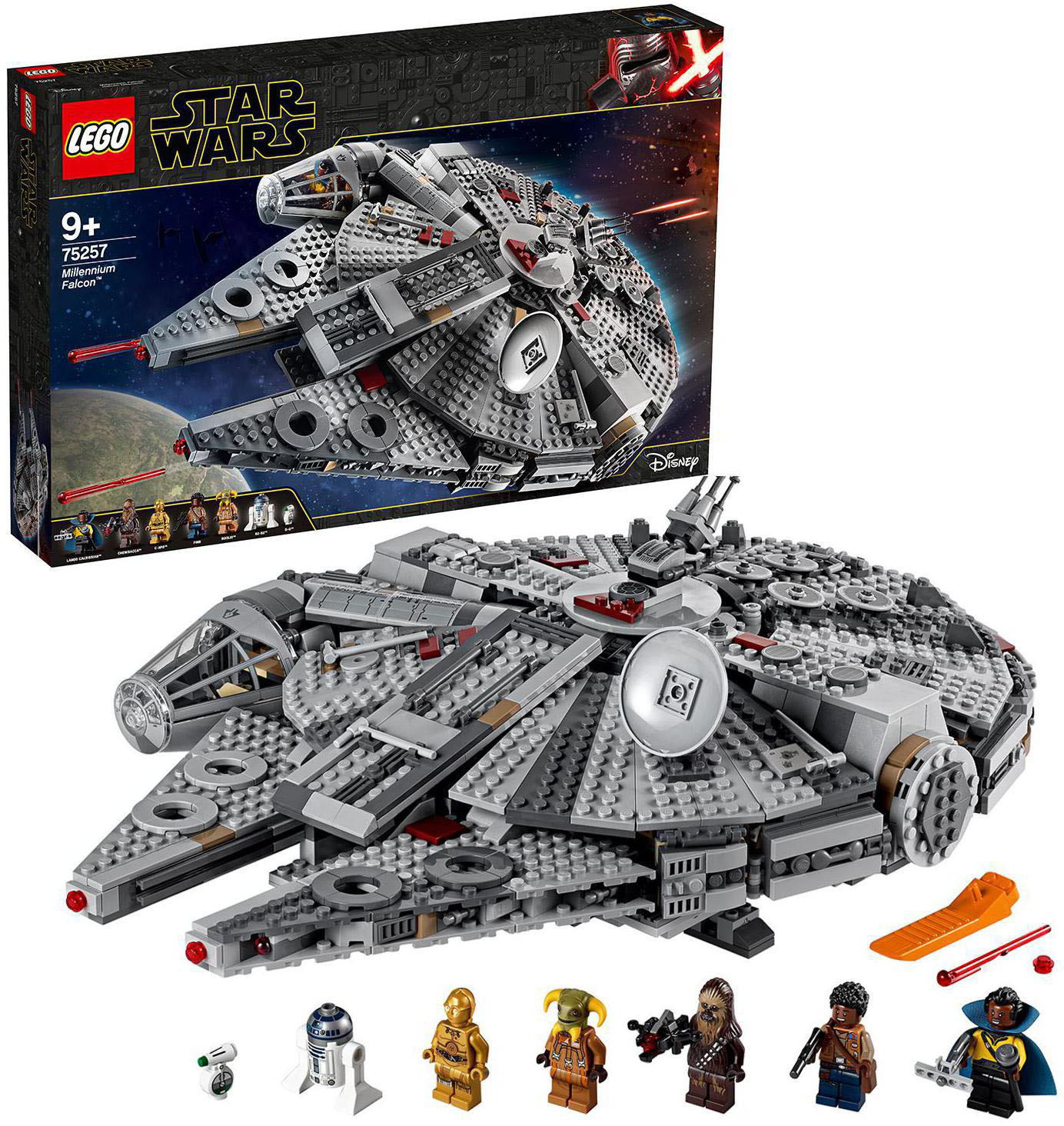 LEGO® Konstruktionsspielsteine »Millennium Falcon™ (75257), LEGO® Star Wars™«, (1353 St.) von lego®